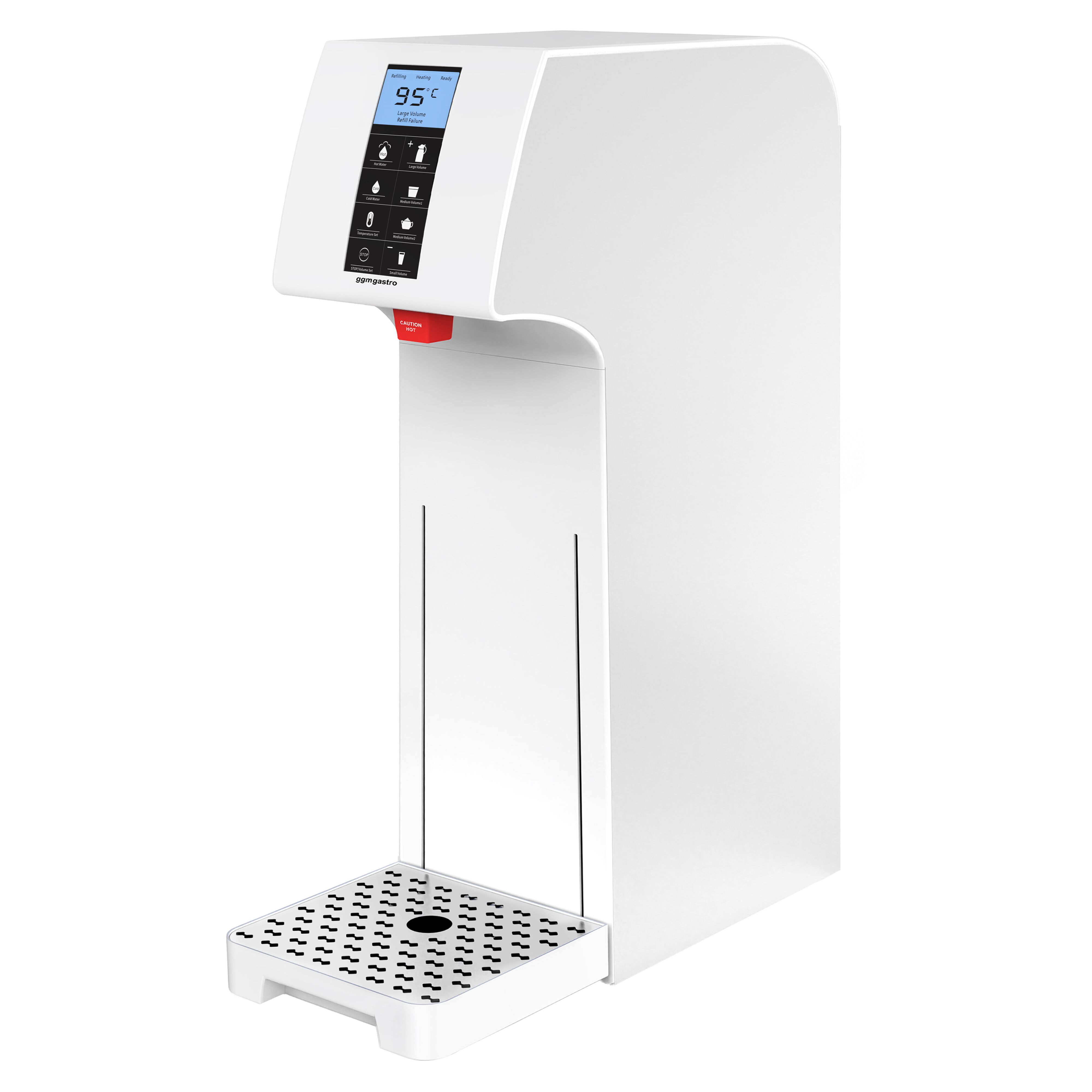Distributeur de boissons chaudes - Numérique - 9,5L - 2kW - Blanc