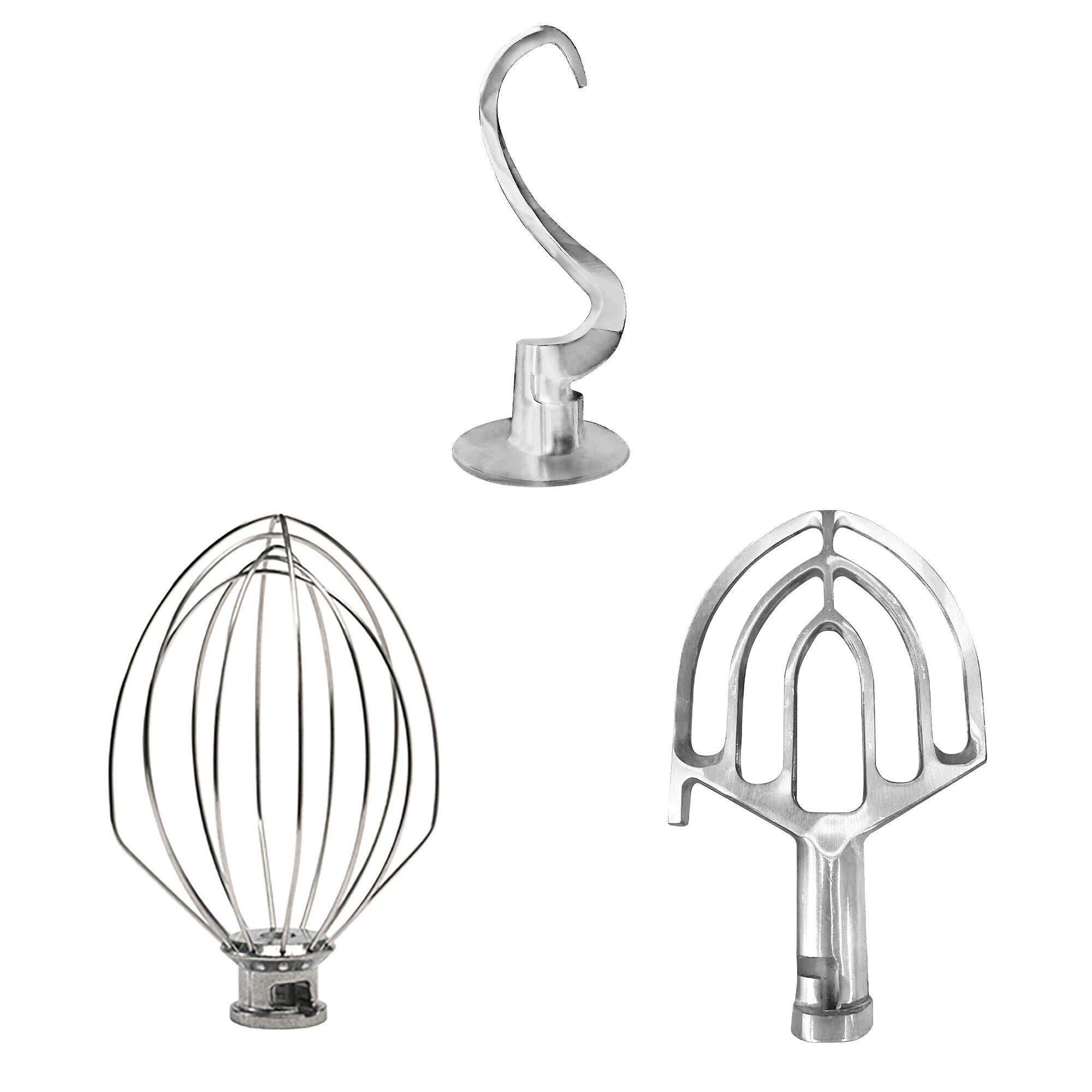 Batteur-mélangeur planétaire professionnel - 10L - 750W - avec affichage, éclairage & 3 outils