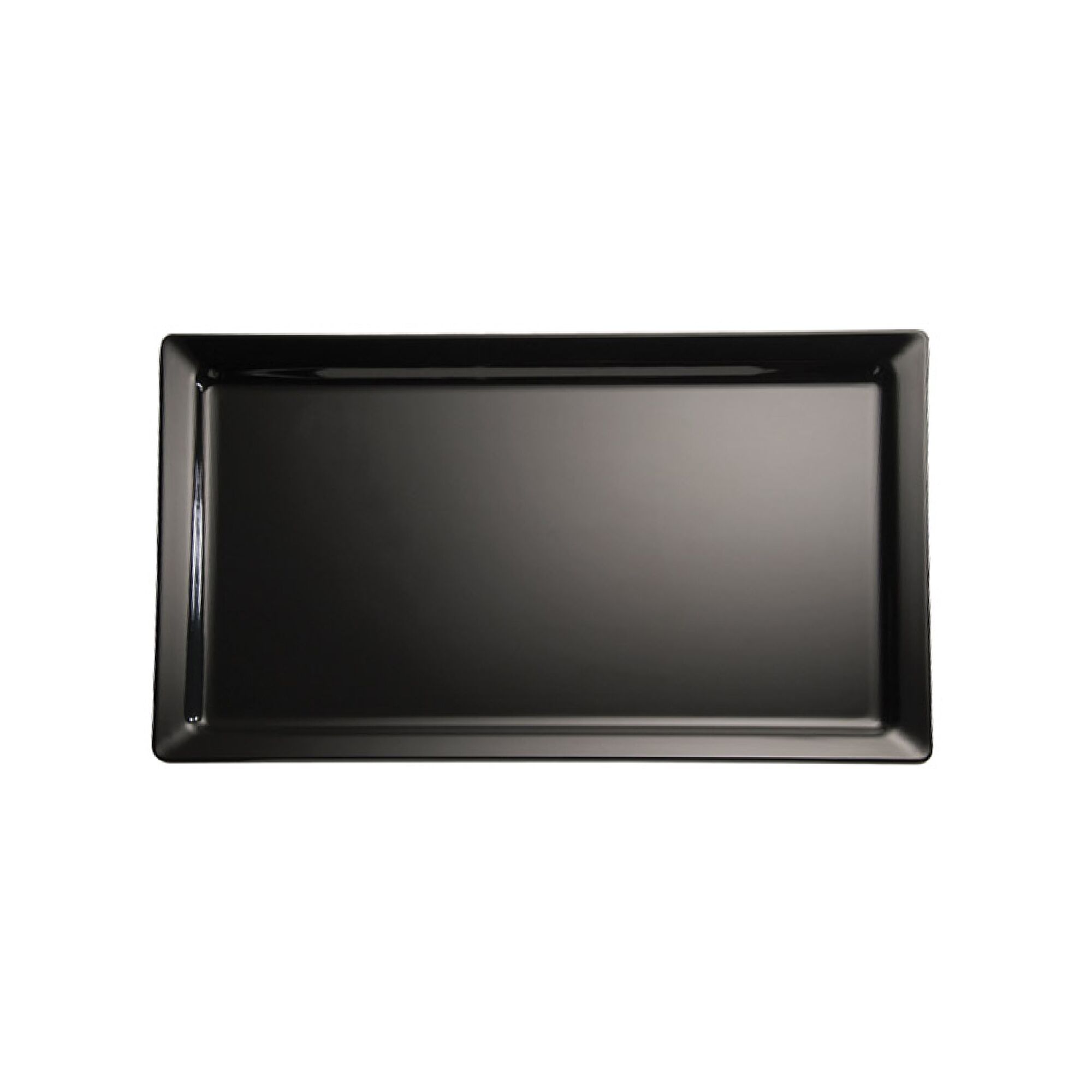 (6 pièces) Plateau GN 1/4 – PURE – Mélamine – Hauteur : 30 mm – Noir
