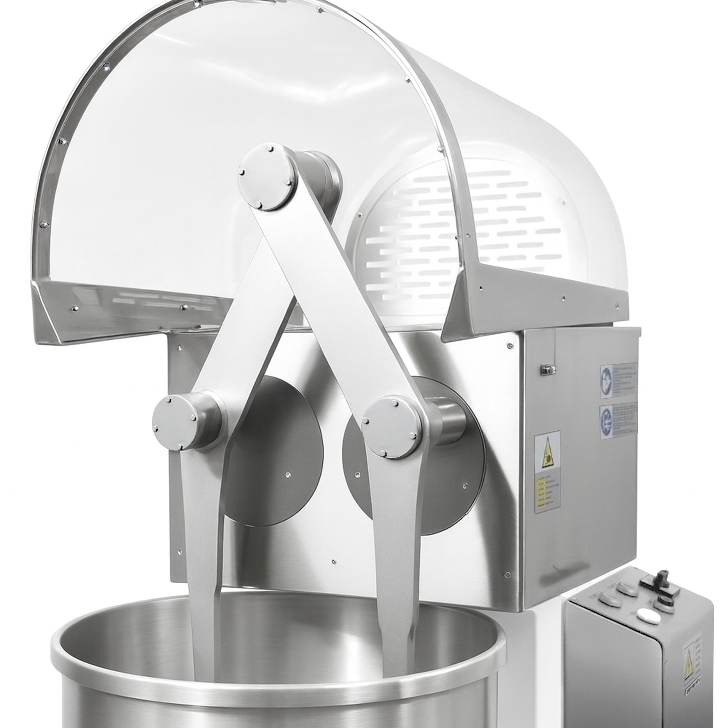 Impastatrice a bracci tuffanti professionale - 175L / 100kg - 2 velocità - a bracci tuffanti - 400V trifase - per panificazione