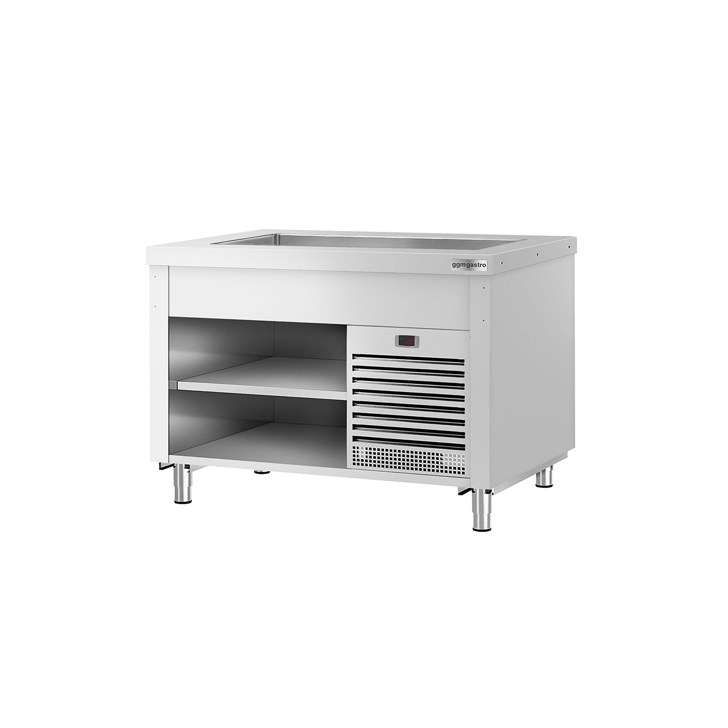 Buffet réfrigéré KOPENHAGEN - 1240mm - avec cuve réfrigérée - pour 3x GN 1/1