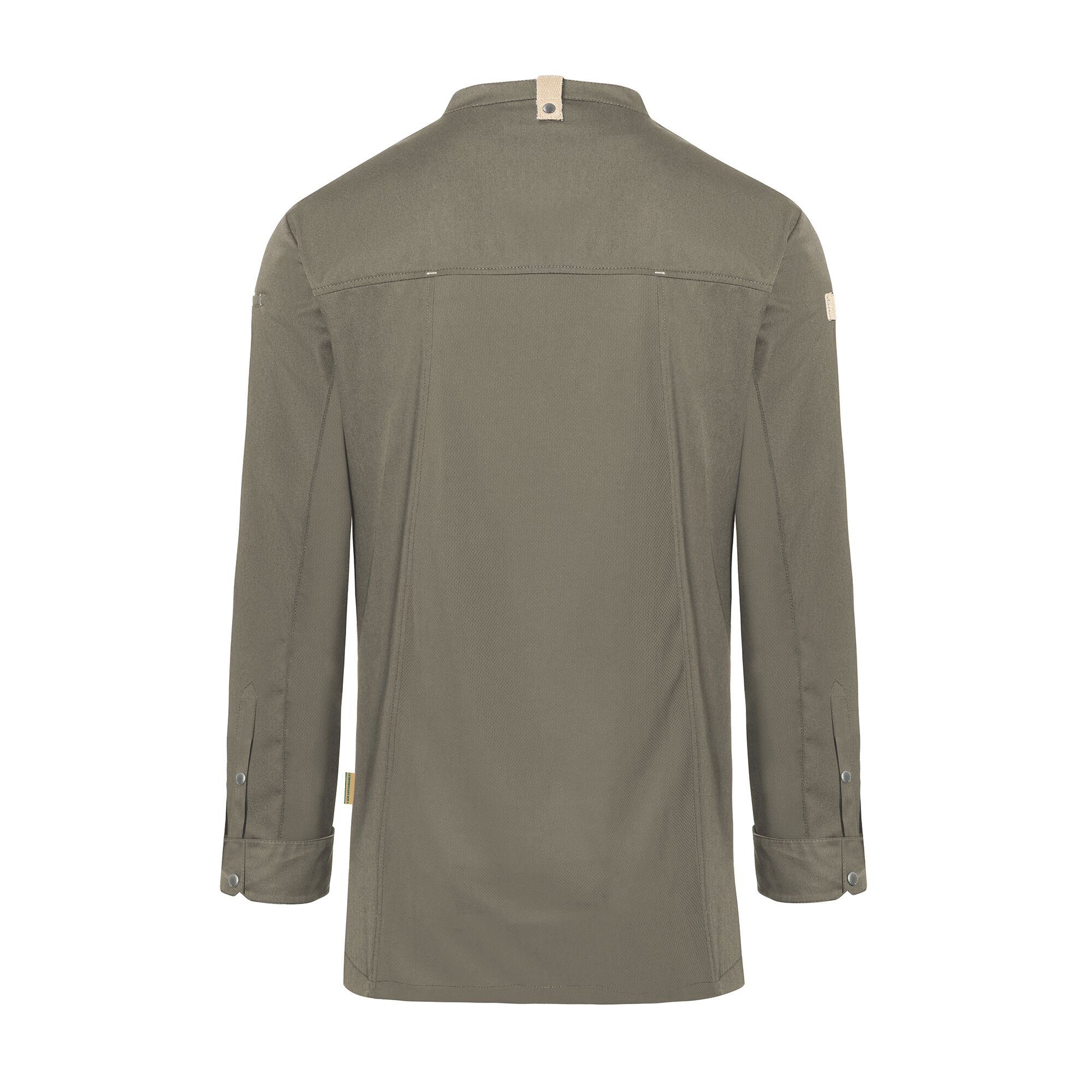 KARLOWSKY | GREEN-GENERATION Chef Jacket – Sage - Size 46 - Recycled Polyester