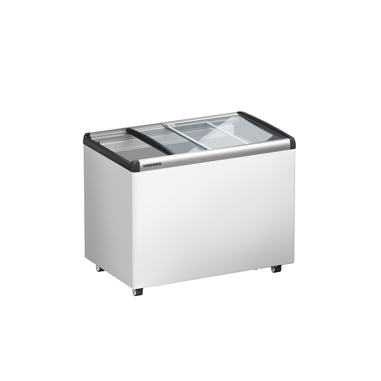 LIEBHERR | Réfrigérateur coffre - 222 litres - Avec couvercle coulissant en verre - Blanc       