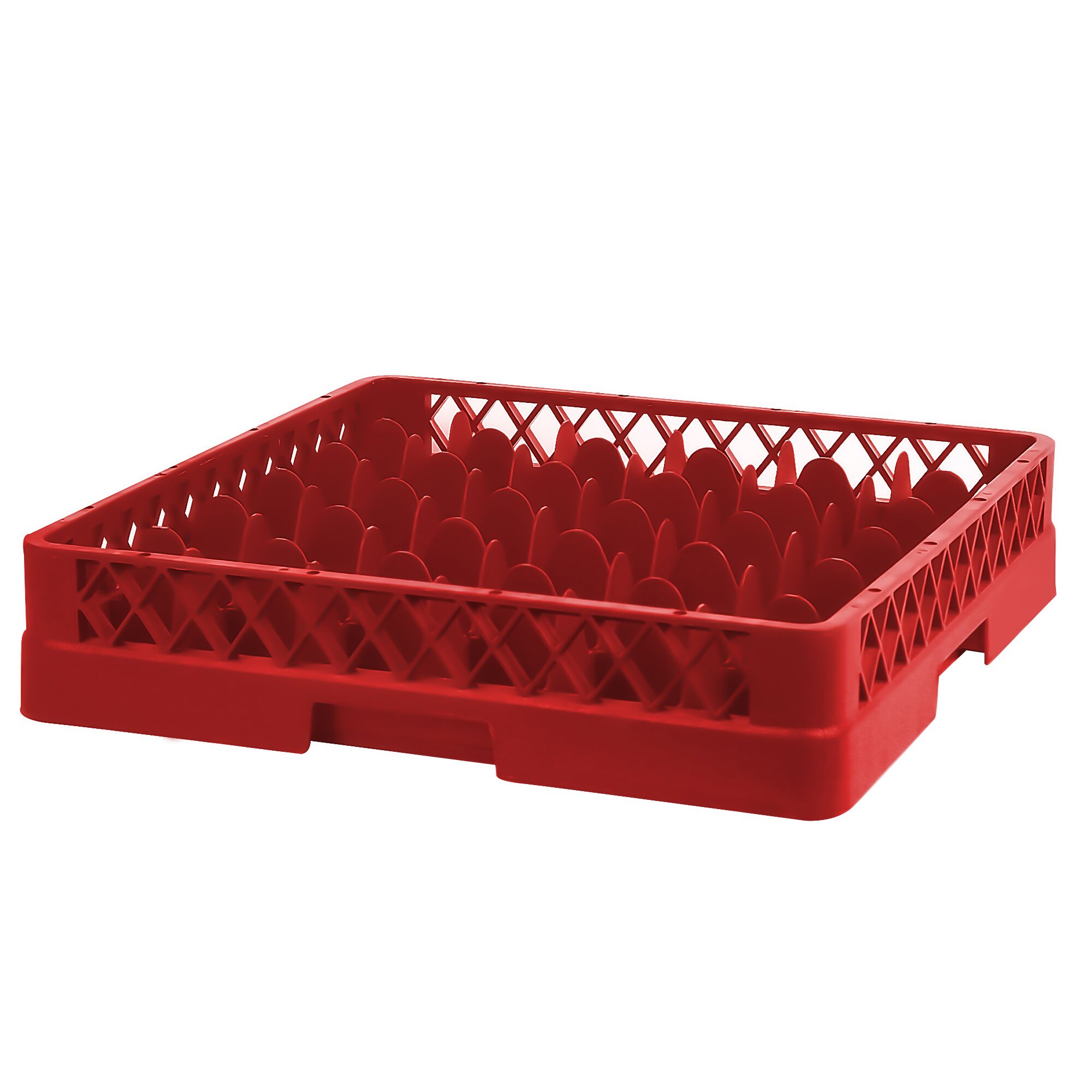 Casier à verres - 500x500mm - 49 compartiments - Rouge - compatible ARU49N