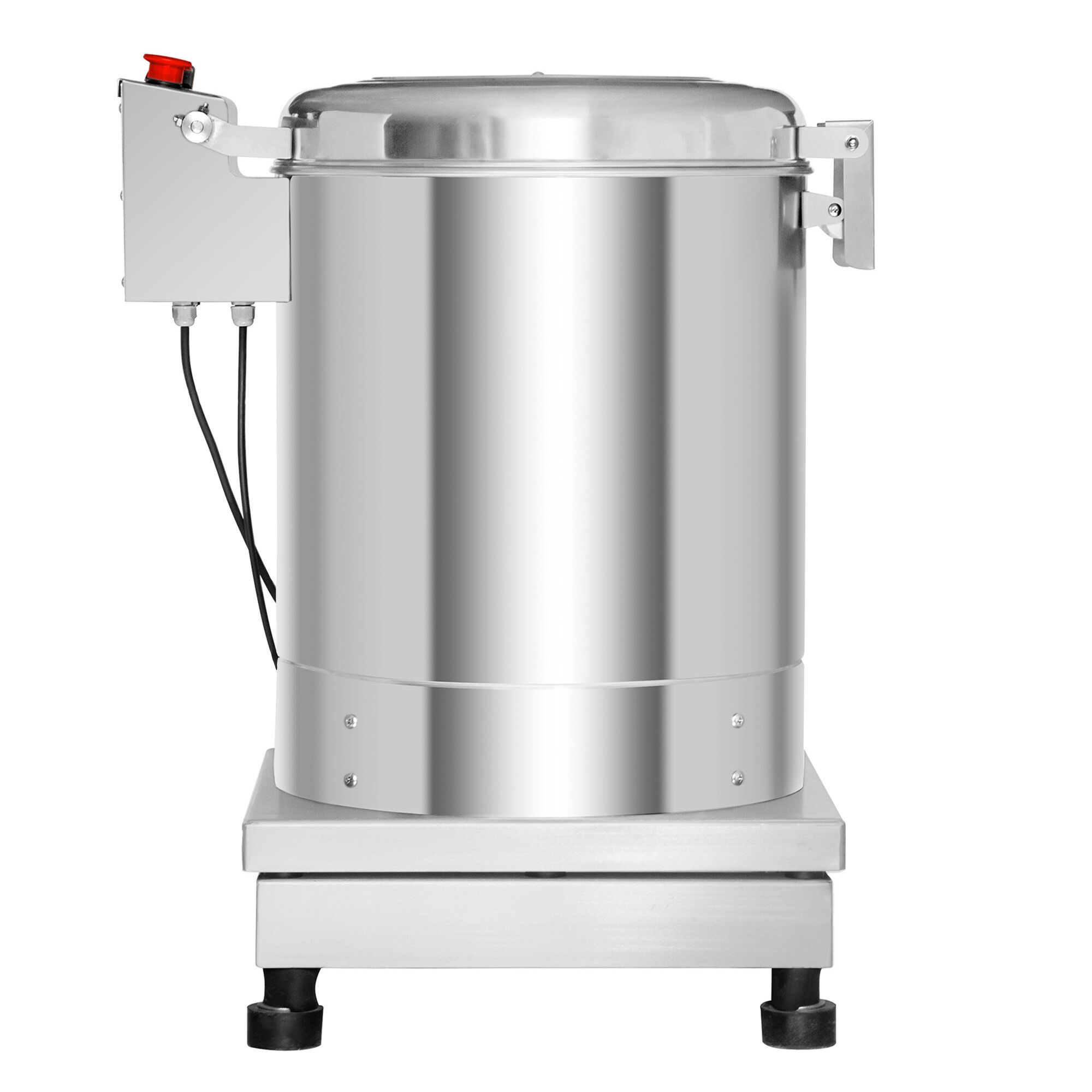 Essoreuse à salade professionnelle électrique - 35L - 70kg/h - 230V - 370W - 1400tr/min - Acier inoxydable - incl. tuyau de vidange