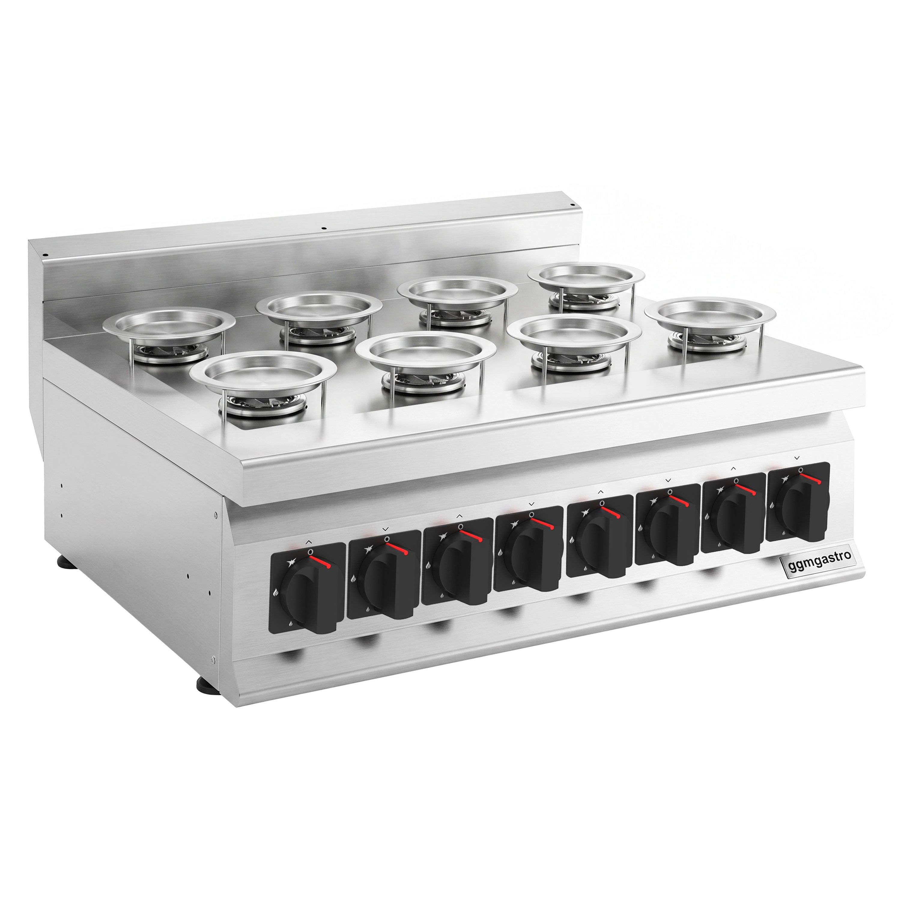 Cuisinière à gaz Künefe - 22 kW - 8 brûleurs