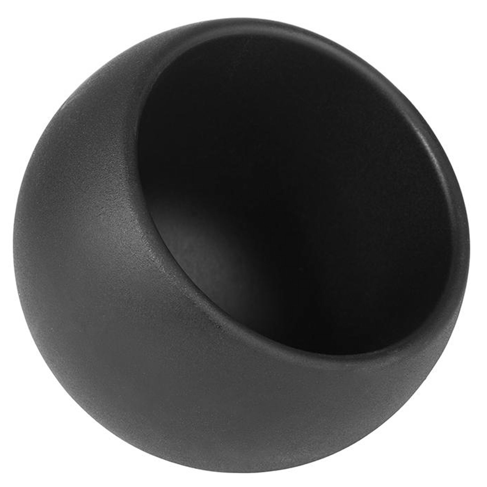 Set de service MOON - Mélamine - carré - 80x80mm - Profondeur : 75mm - 50ml - Noir