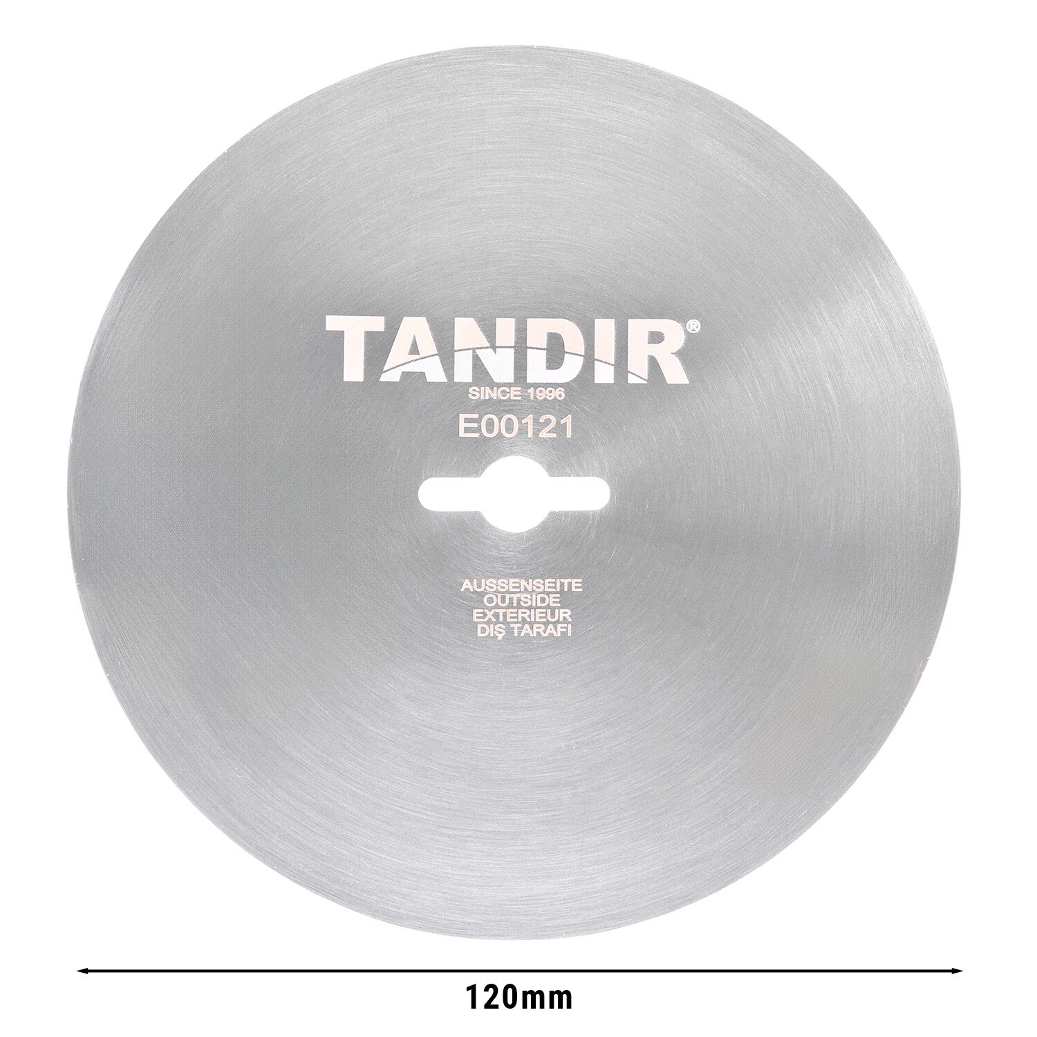 TANDIR® | Couteau de coupe - Ø120mm - lisse