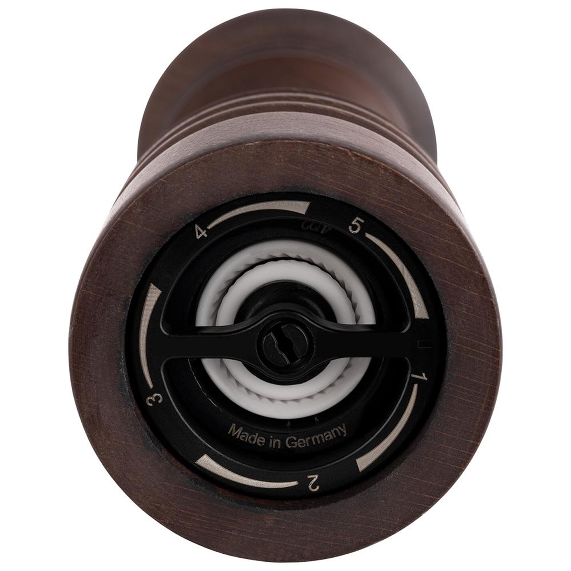 (6 pièces) Moulins à sel et à poivre – ETERNAL – Bois – Hauteur : 230 mm – Marron