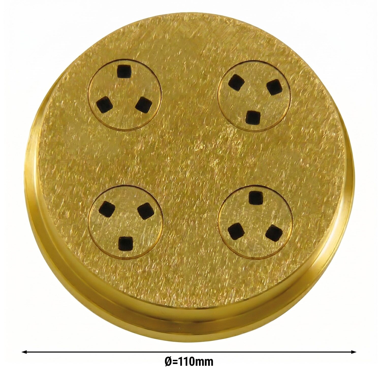 Nudelformscheibe - Spaghetti Quadri 2,5 mm passend für NMSM20 - Ø 110mm