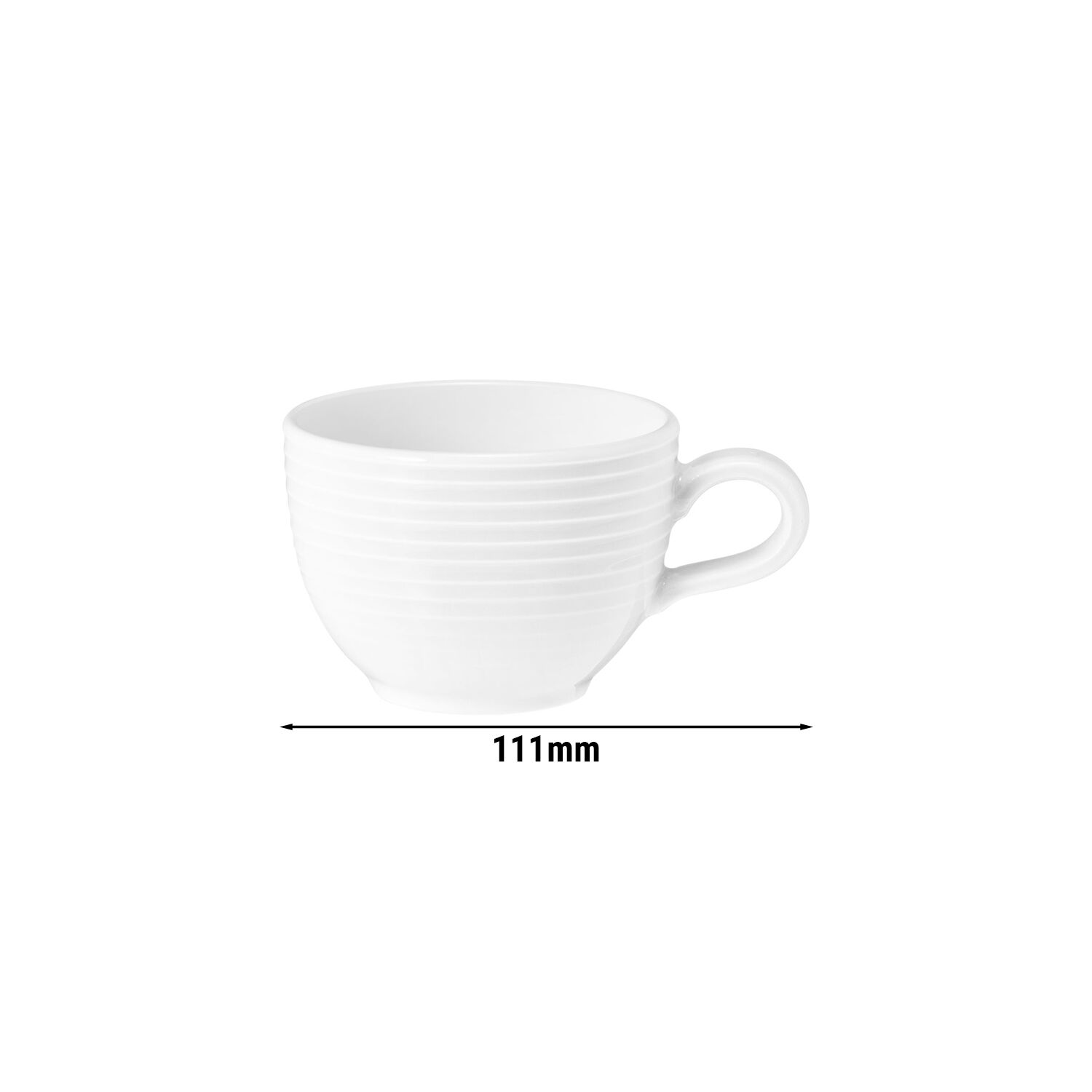 (6 pièces) SELTMANN WEIDEN | Tasse à moka Tulipe – 90 ml – Blanc