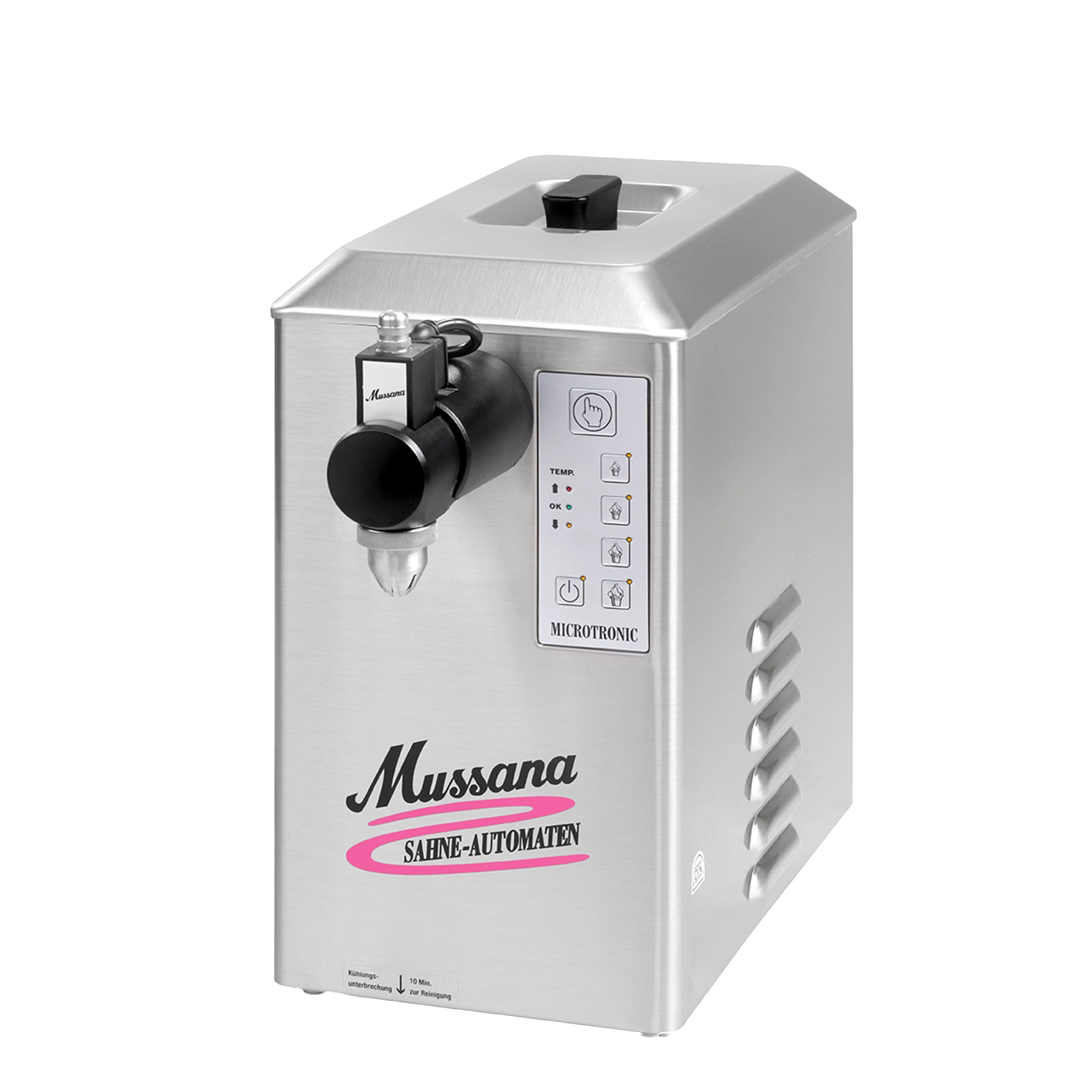 MUSSANA | PONY – Machine à chantilly – 2 litres – 500 W – 230 V – avec refroidissement