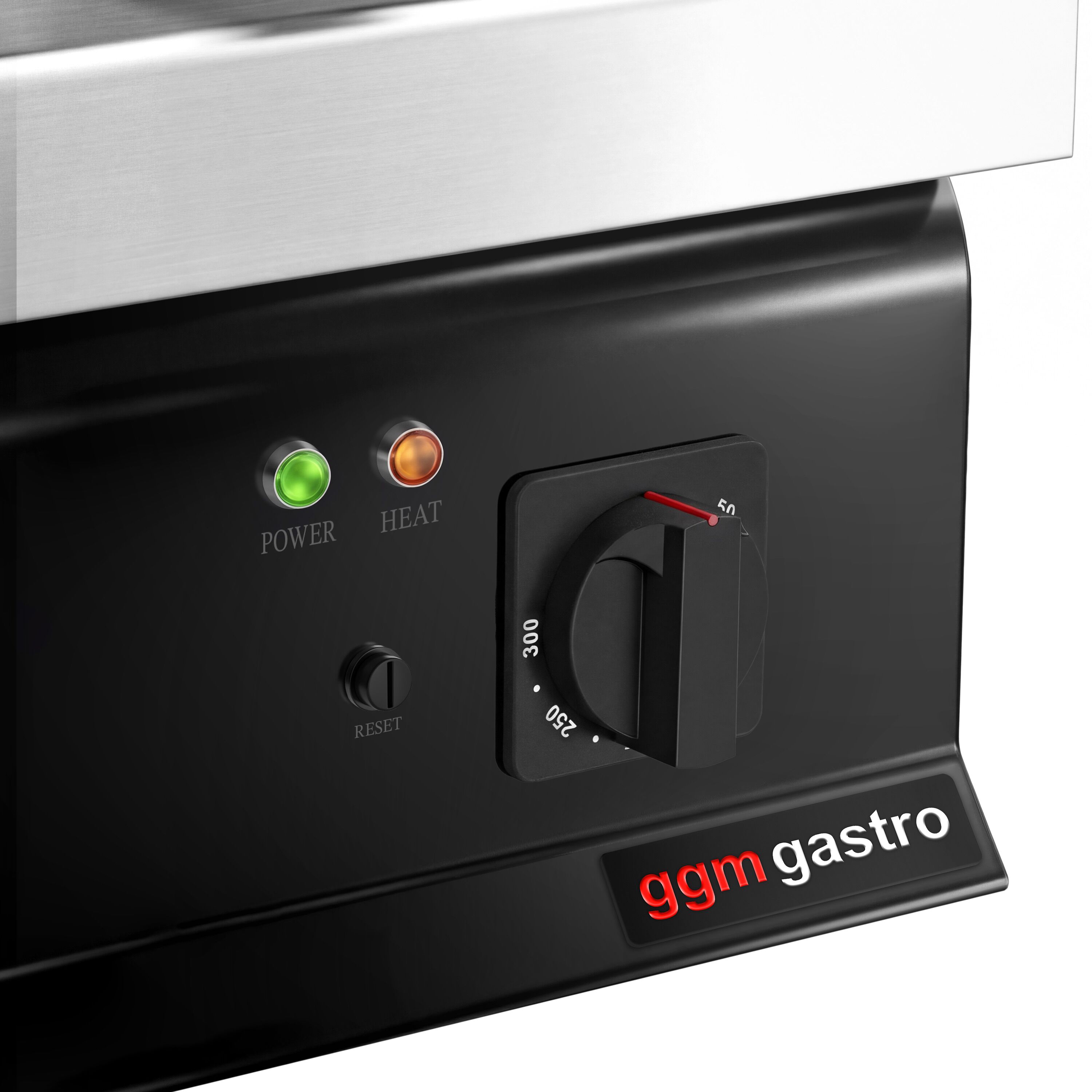 Plaque de cuisson électrique - 7,1 kW - lisse & rainurée