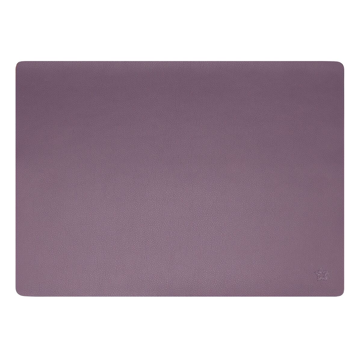 (144 pcs) Set de table simili cuir James - Réutilisable - 33x46cm - Aubergine