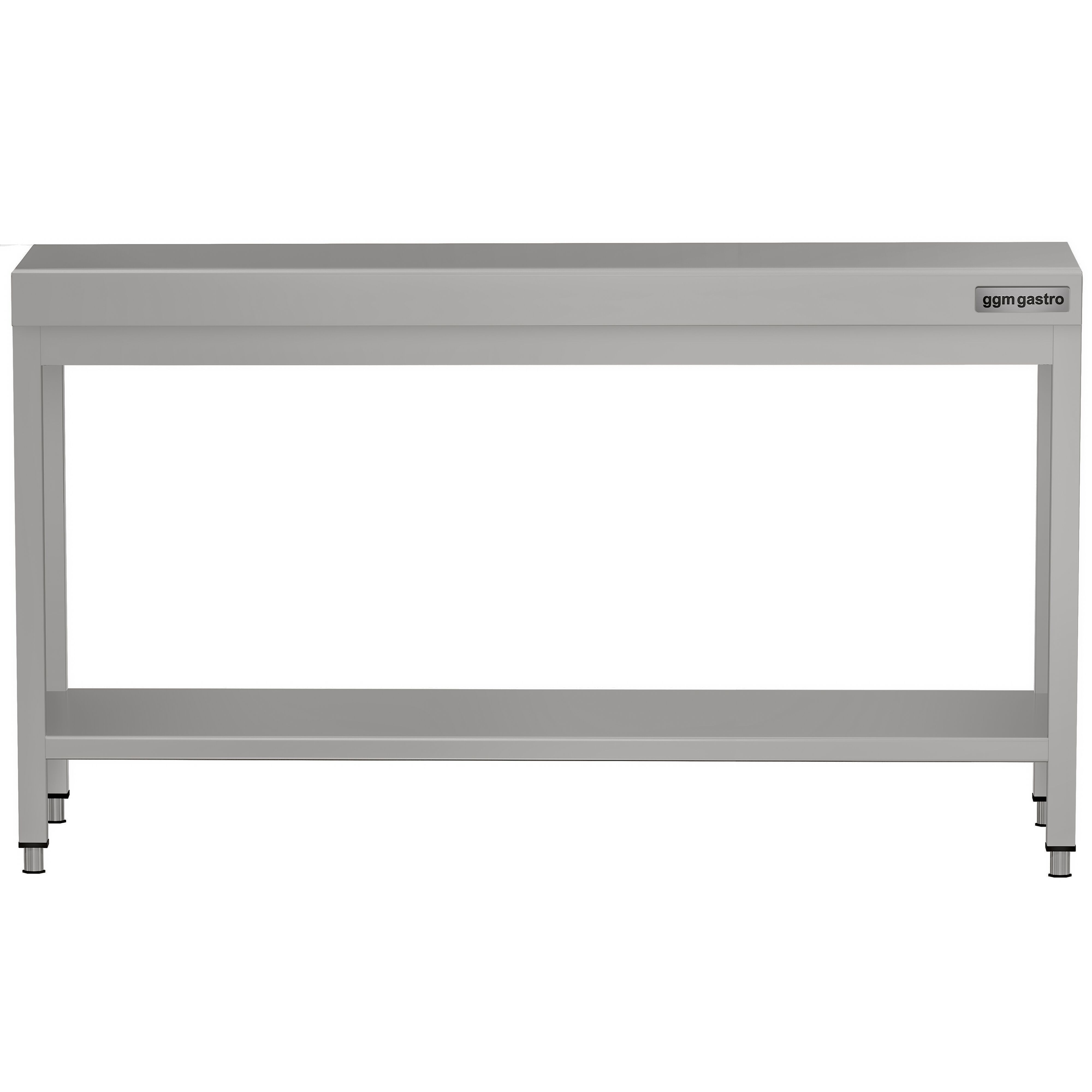 Table de travail en inox ECO – 1800 × 700 mm – avec tablette inférieure