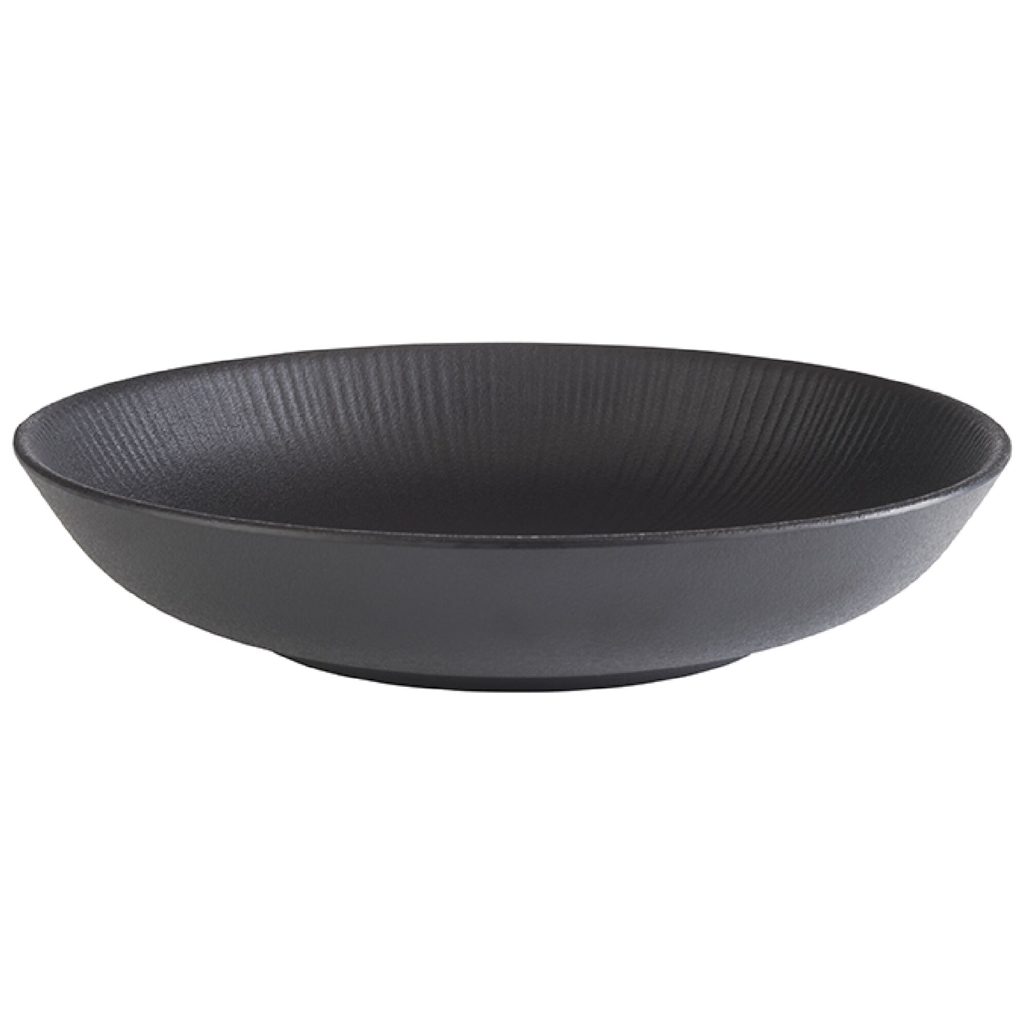 (6 pcs) Coupe - NERO - Mélamine - 0,8L - carré - 225x225mm - Profondeur : 45mm - Noir
