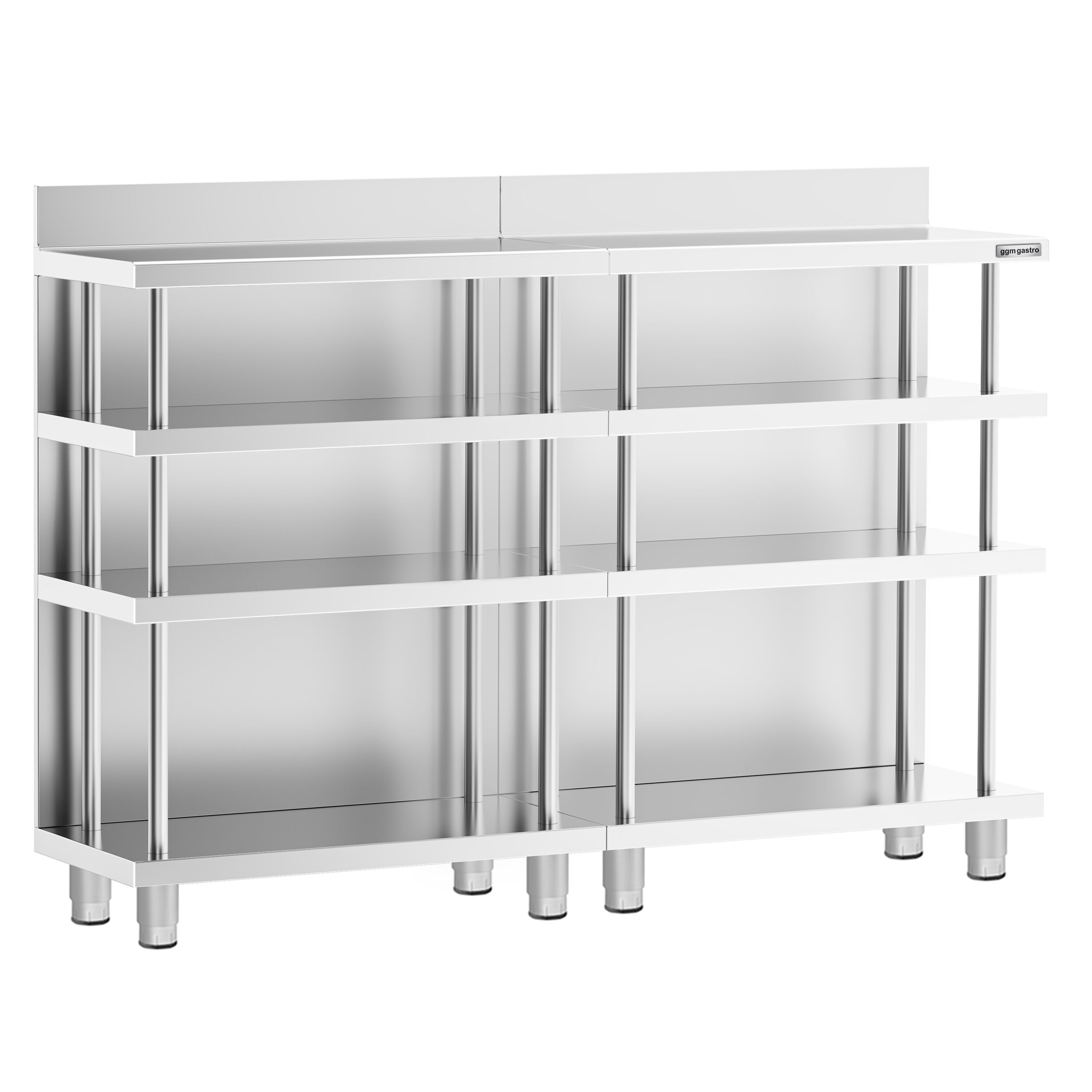 Table de préparation de cocktail - Acier inoxydable - 1600x400mm
