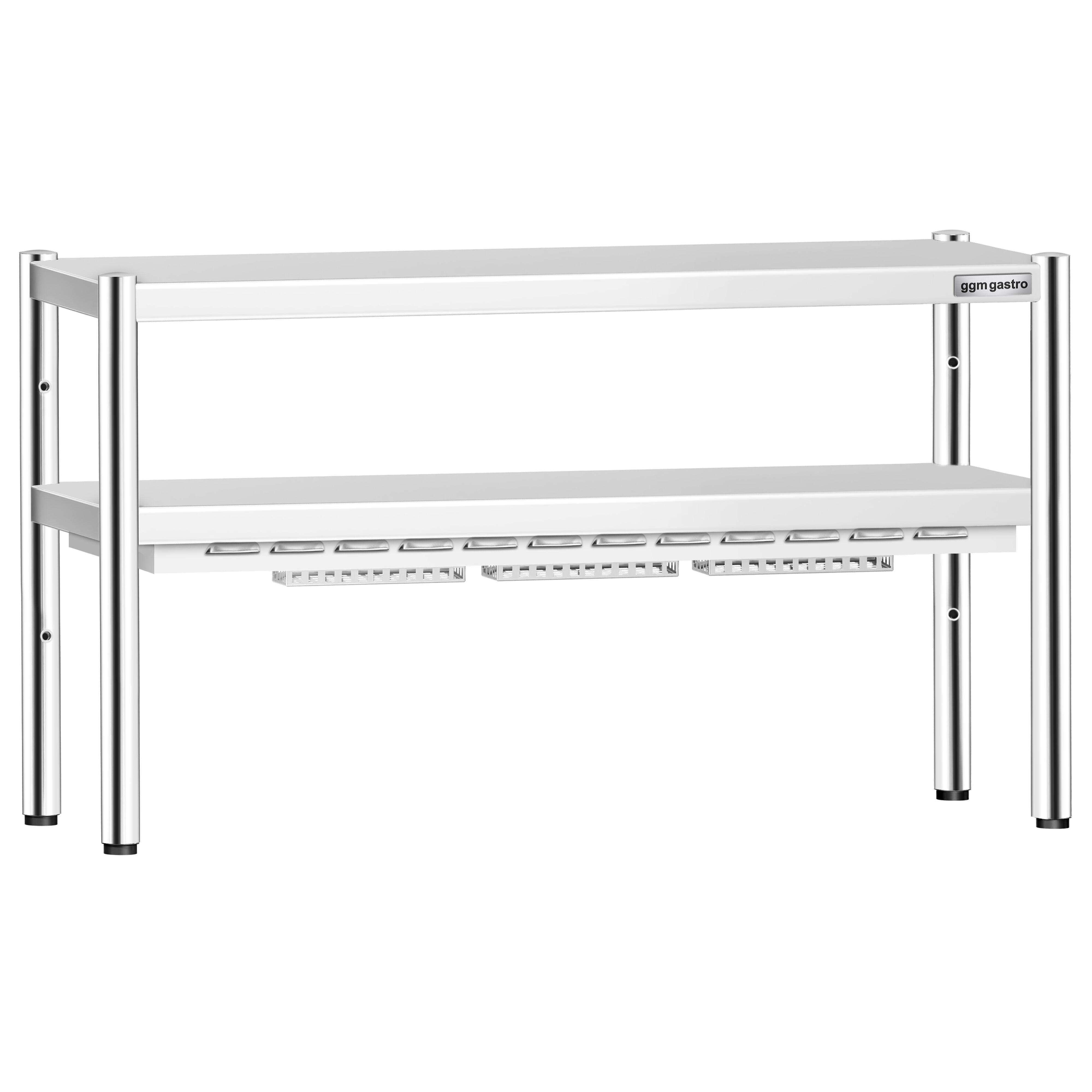 Pont chauffant PREMIUM - infrarouge - 1400x370mm - 1,05kW - 2 étages chauffants - réglable en hauteur