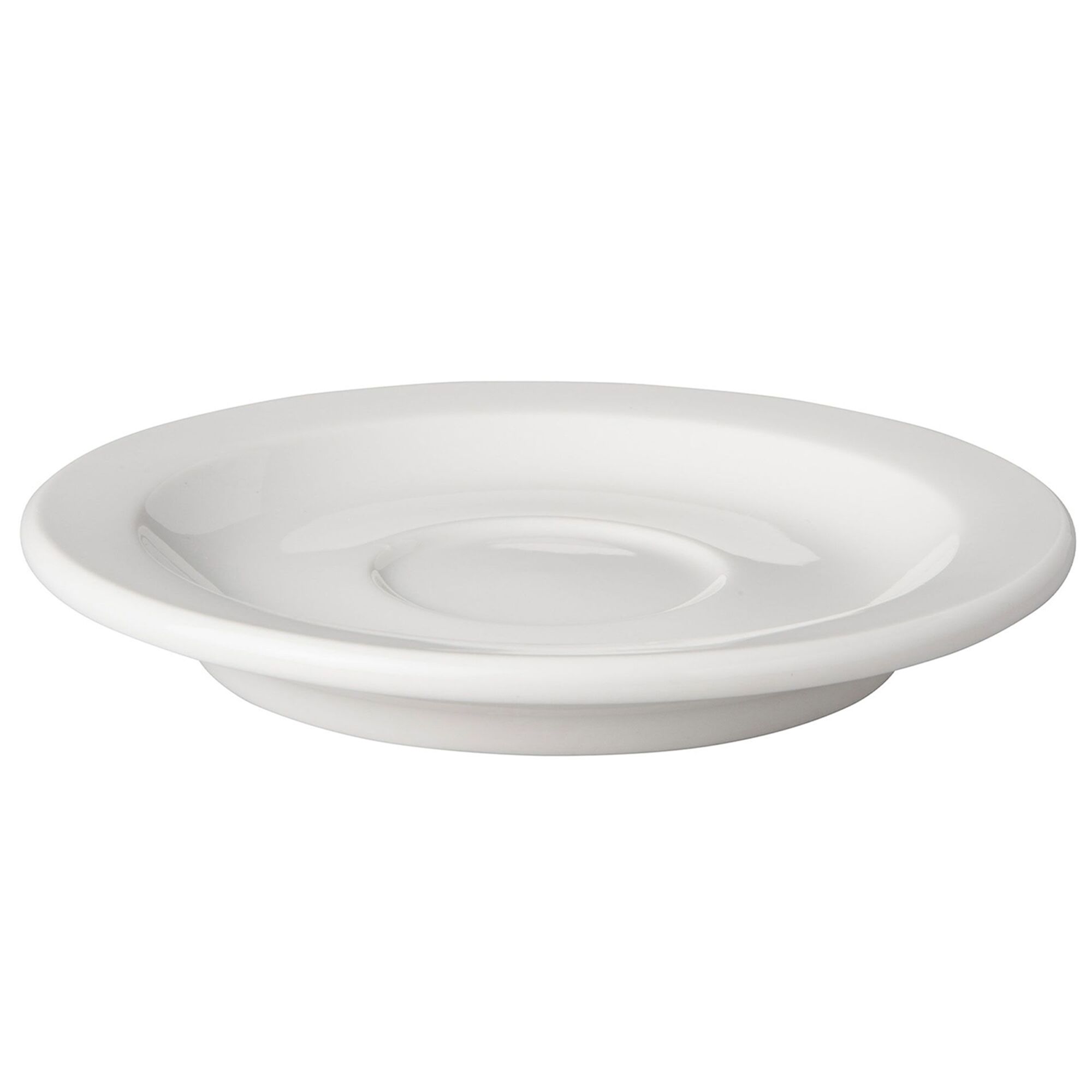(6 pcs) BUDGETLINE - Soucoupe à café / thé - Ø140mm - Blanc