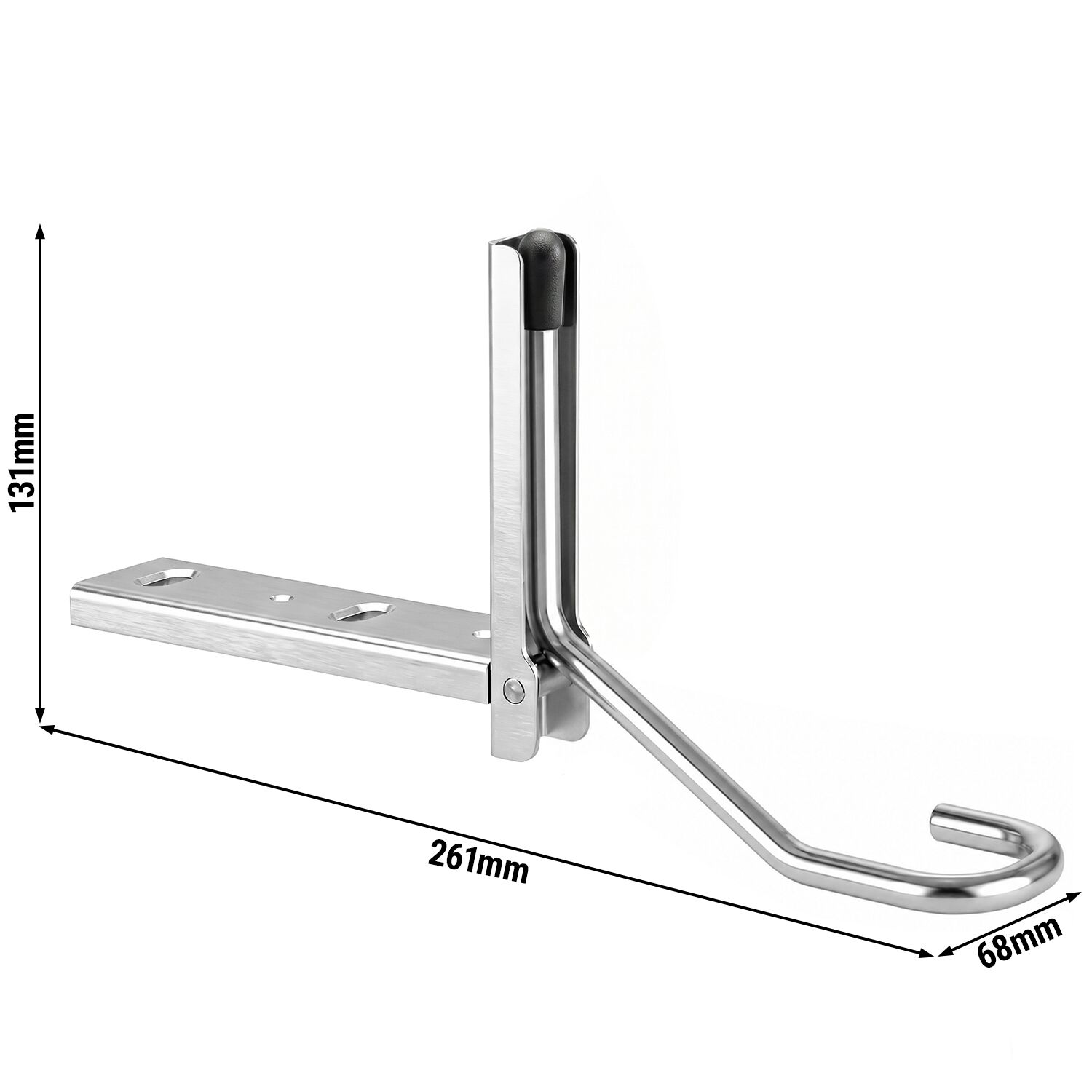 Pédale d'ouverture de porte pour réfrigérateurs et congélateurs - charnière de porte à droite
