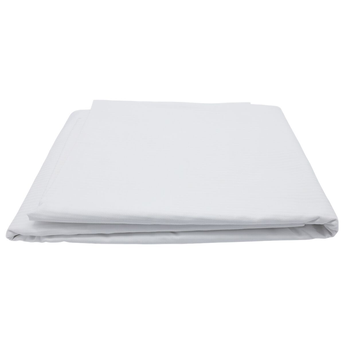 (10 pcs) Couvre-lit en damas Linz - 140x210cm - Blanc