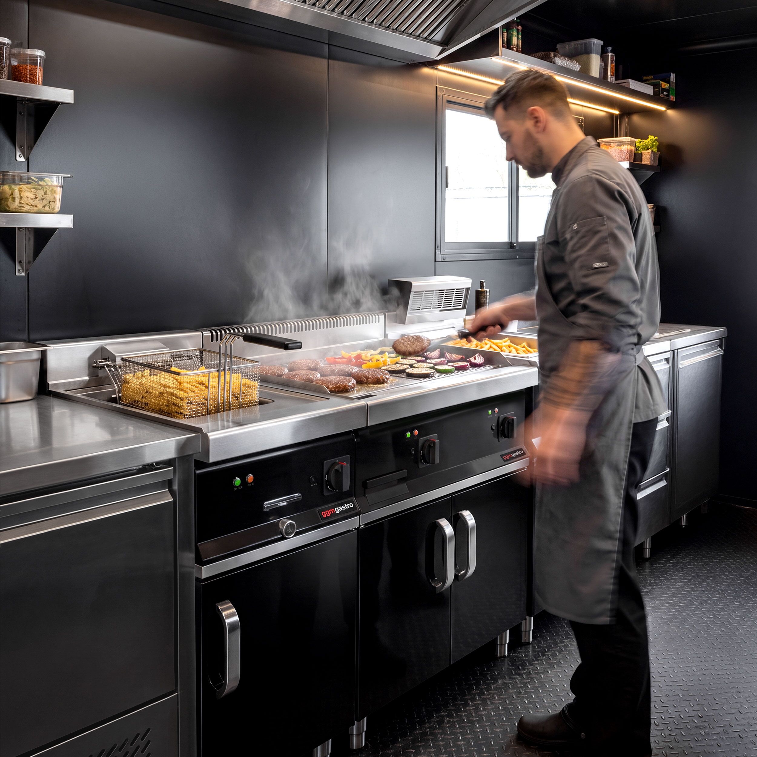 Commercial Countertop Electric Fryer - 10 litres - 13.2kW
