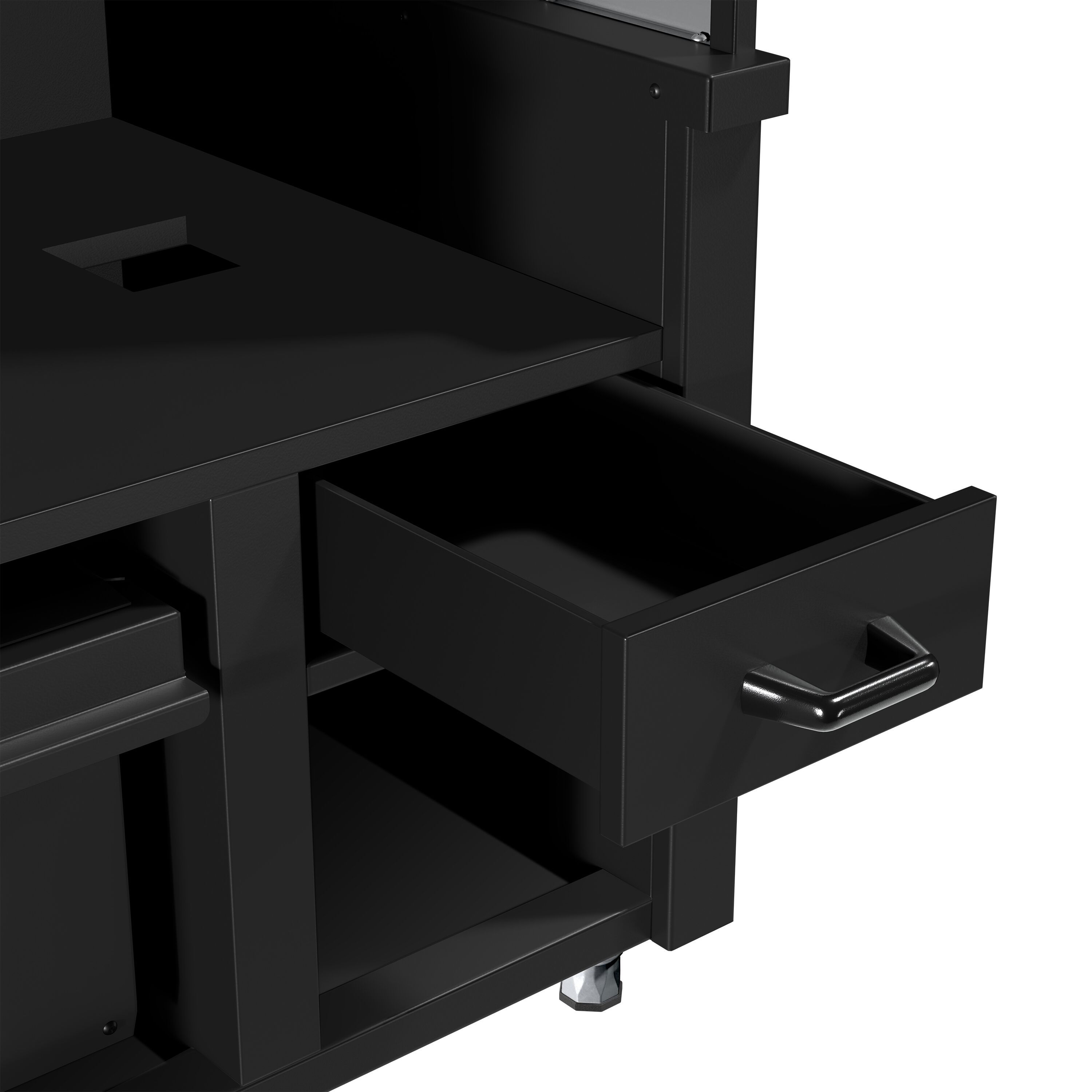 Neutral Element for Charcoal & Gas Grill - 960x890x2150mm - Black - compatible with KGE800 & GGE800