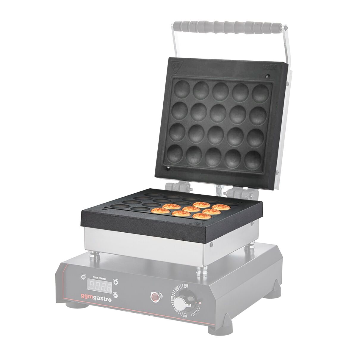 Backplatten für Waffeleisen WEERM2 - Form: Poffertjes