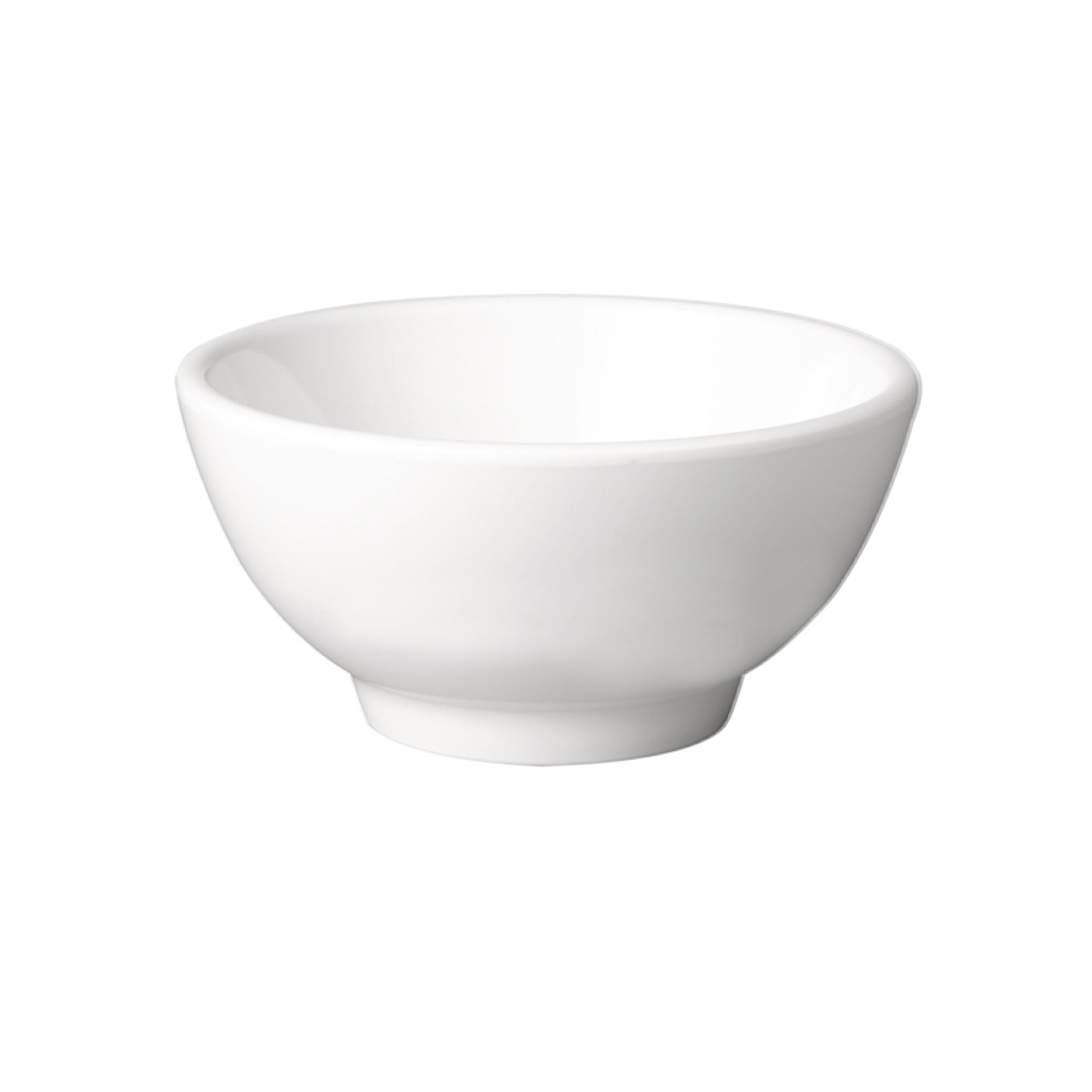 (6 pièces) Coupelles à sauce - PURE - Melamine - 90 ml - Ø 90 mm - Blanc