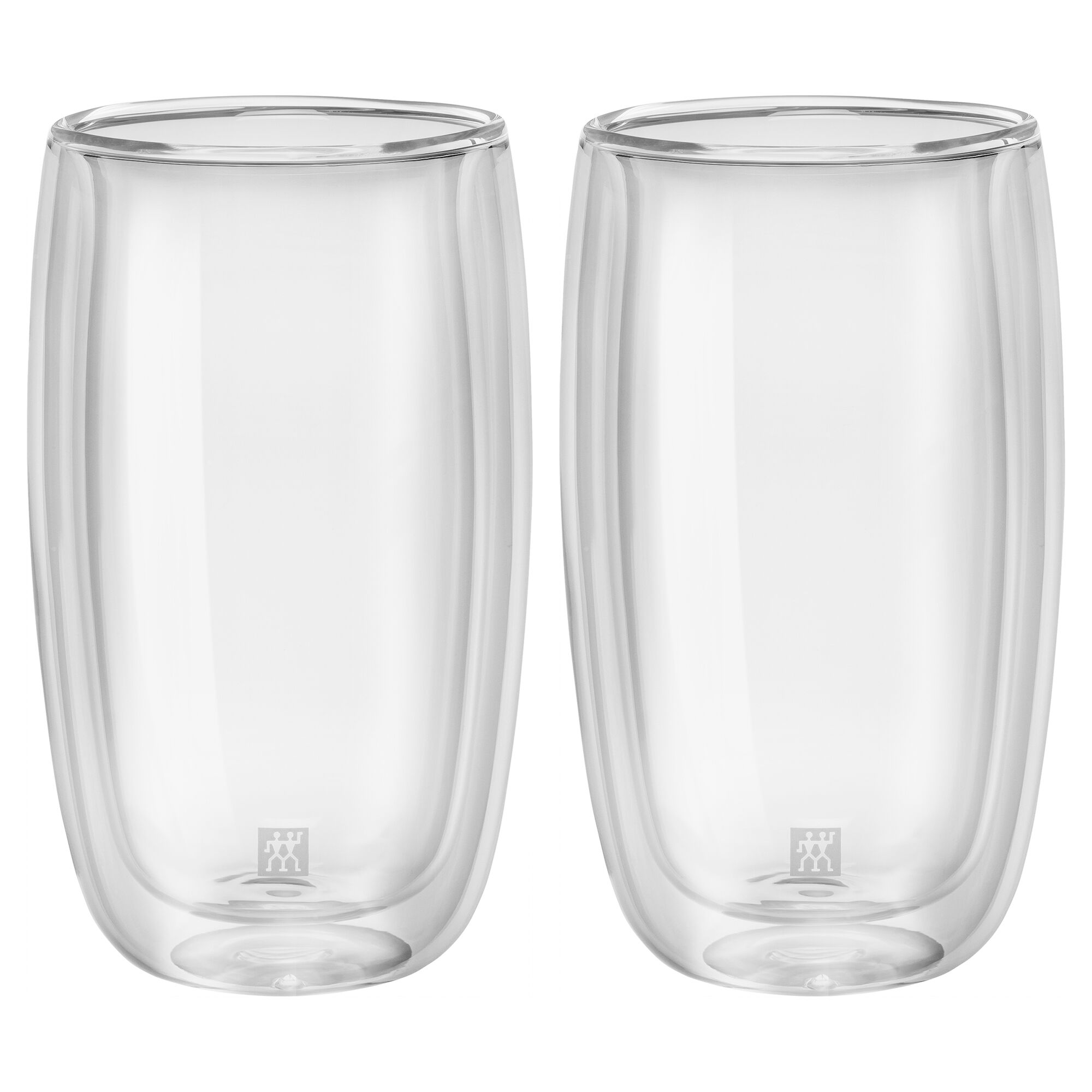 (2) ZWILLING | Sorrento Latte Macchiato Glasses – 350 ml - double‑walled borosilicate