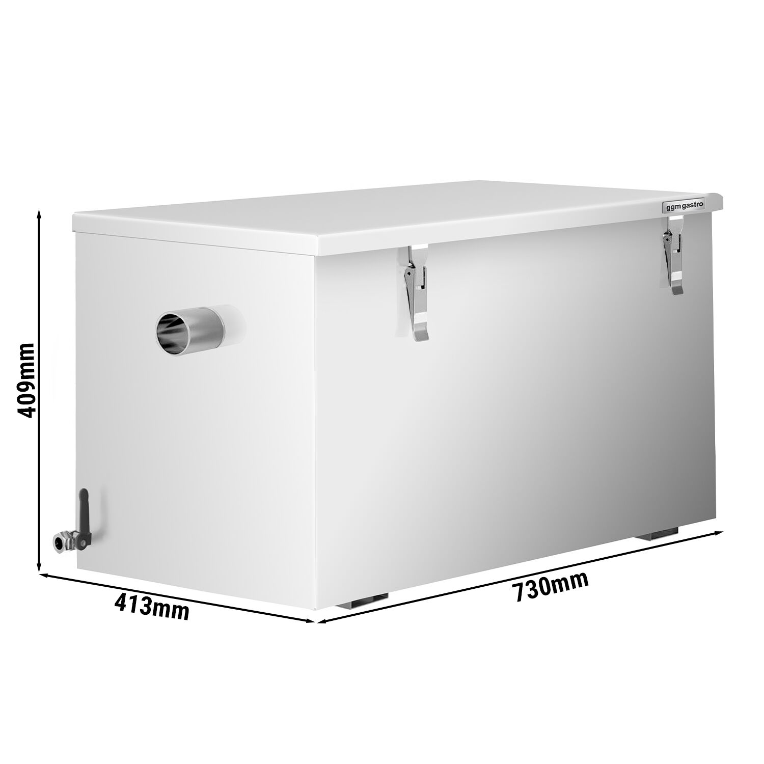 Séparateur de graisses - 44L - pour 100 couverts - débit 834L/h