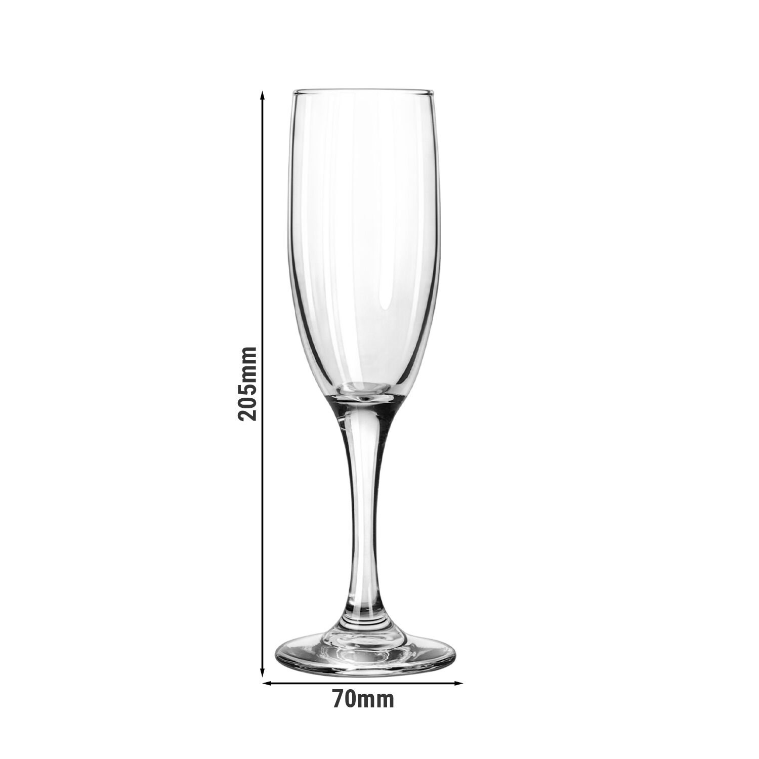 (12 pièces) LIBBEY | EMBASSY - Flûte à champagne - 170ml