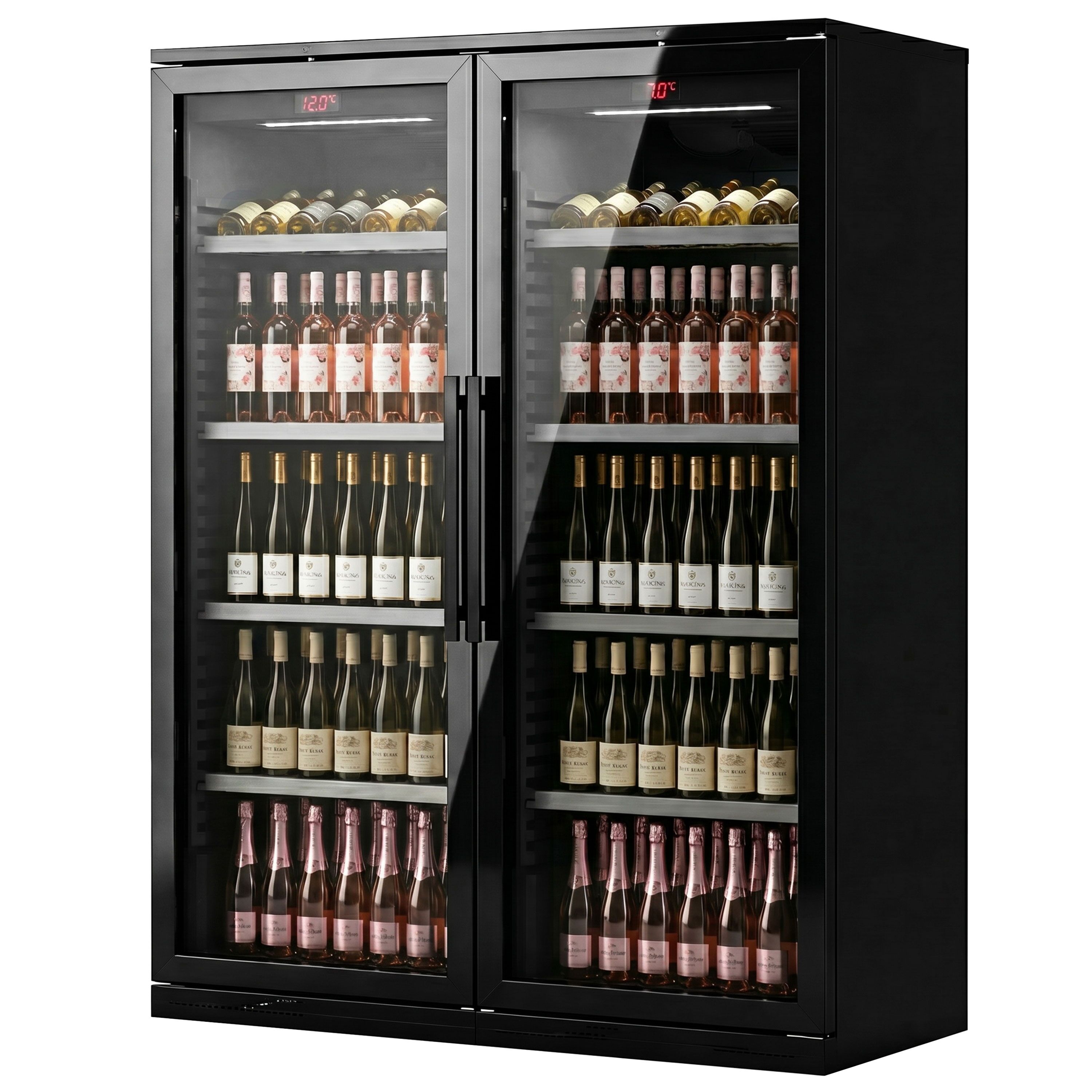 Vinkyl – 2 klimatzoner – 798 liter – max. 234 flaskor