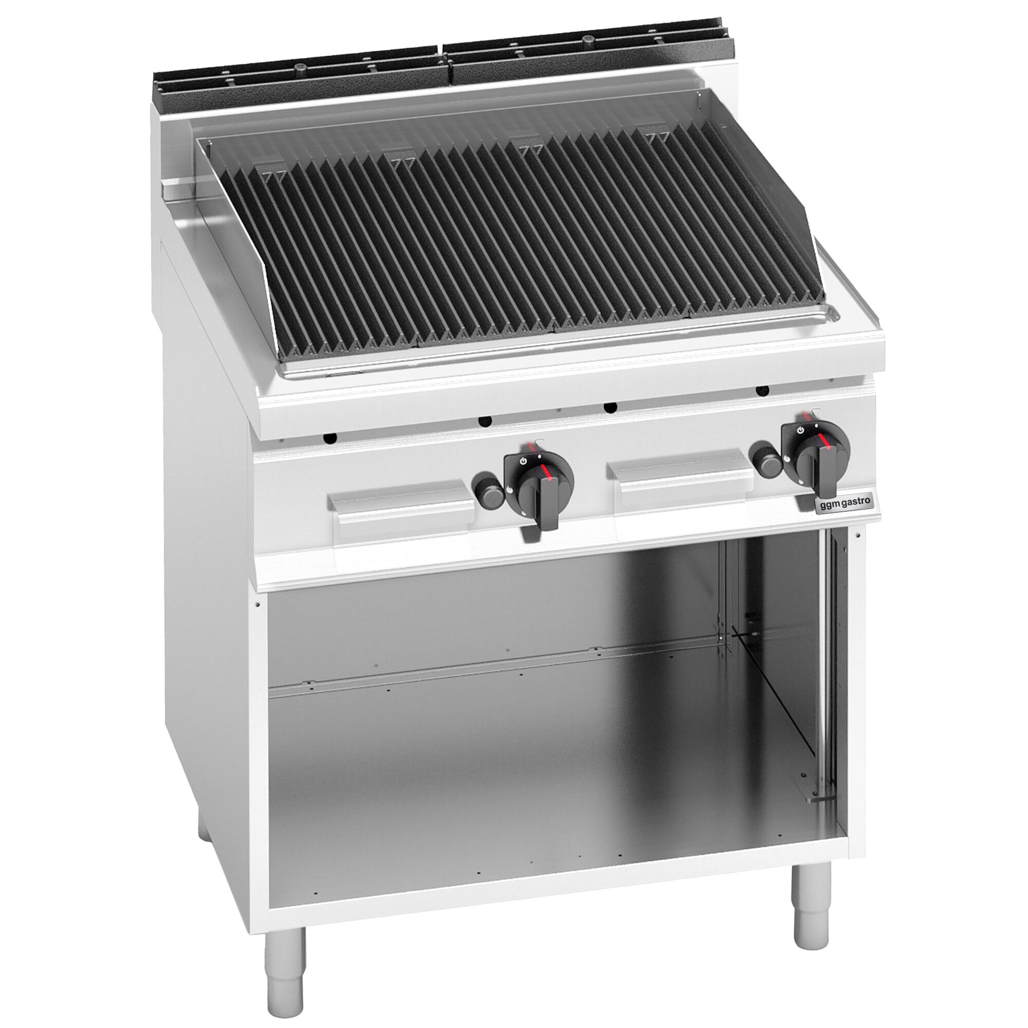 Grill à pierre de lave à gaz – 13,8 kW