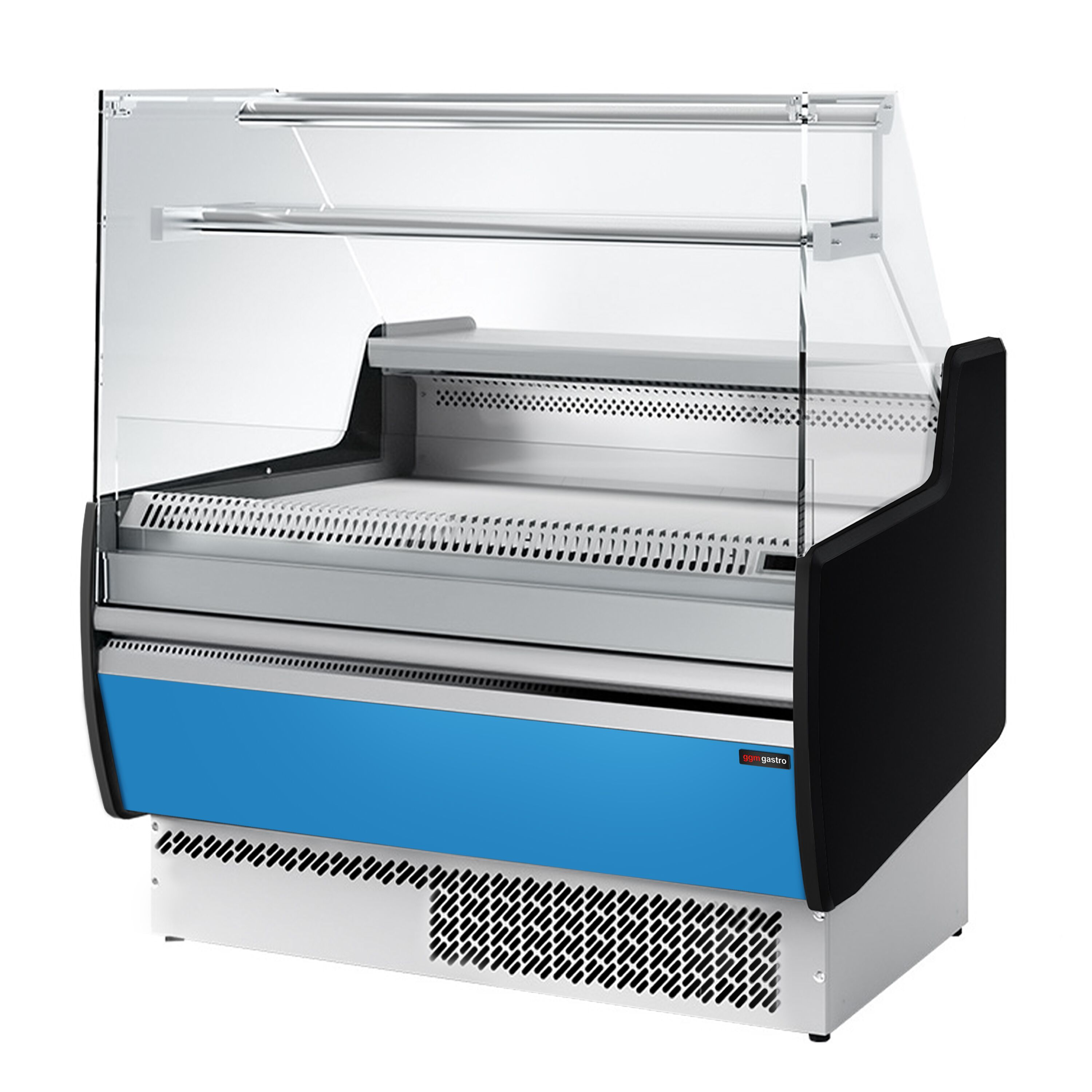 Serve Over Counter - 998x953mm - front panel light blue - with 1 door - with 1 shelf - capacity 110 litres