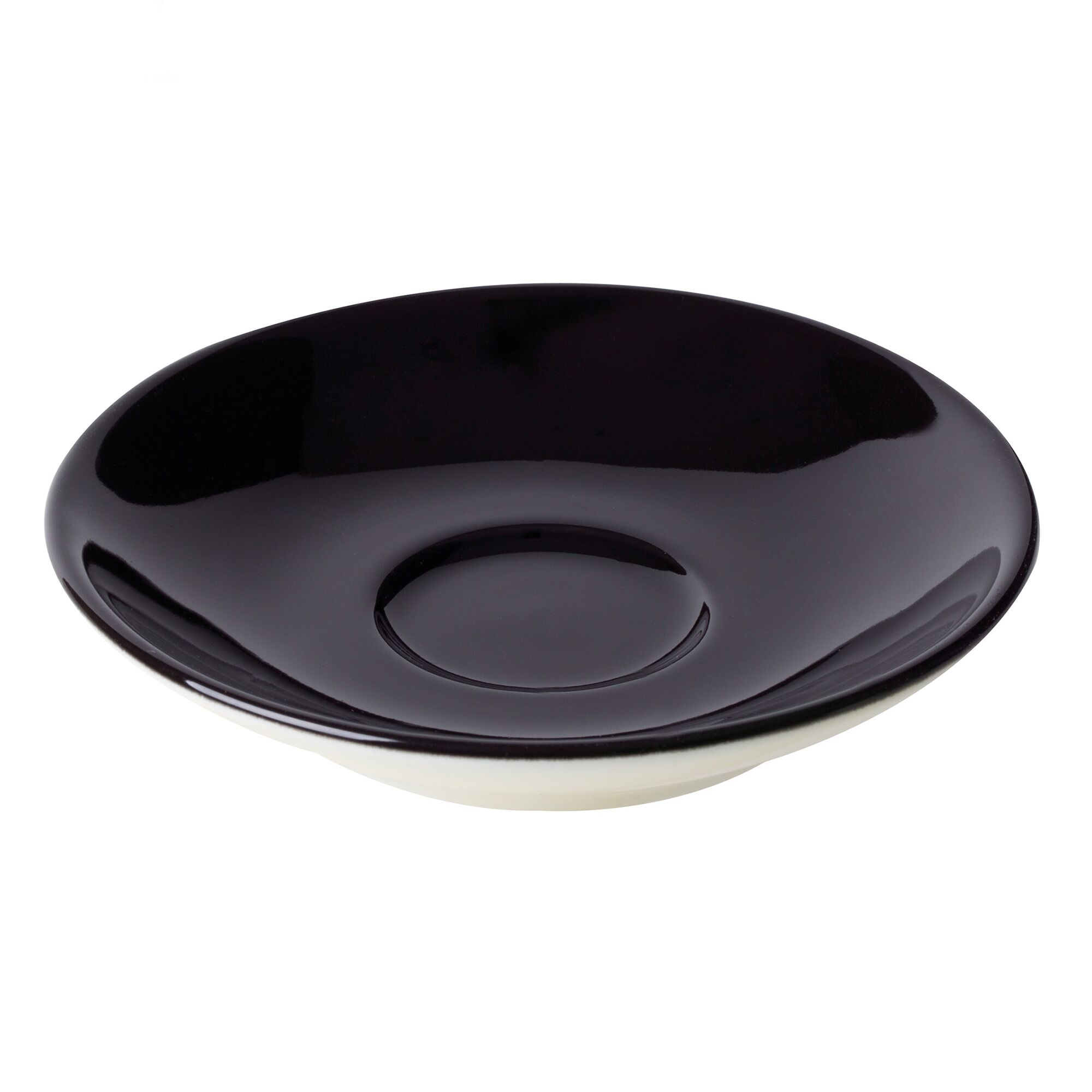 (6 pièces) BART COLOUR CAFE – Sous-tasse à espresso – Ø 110 mm – Noir