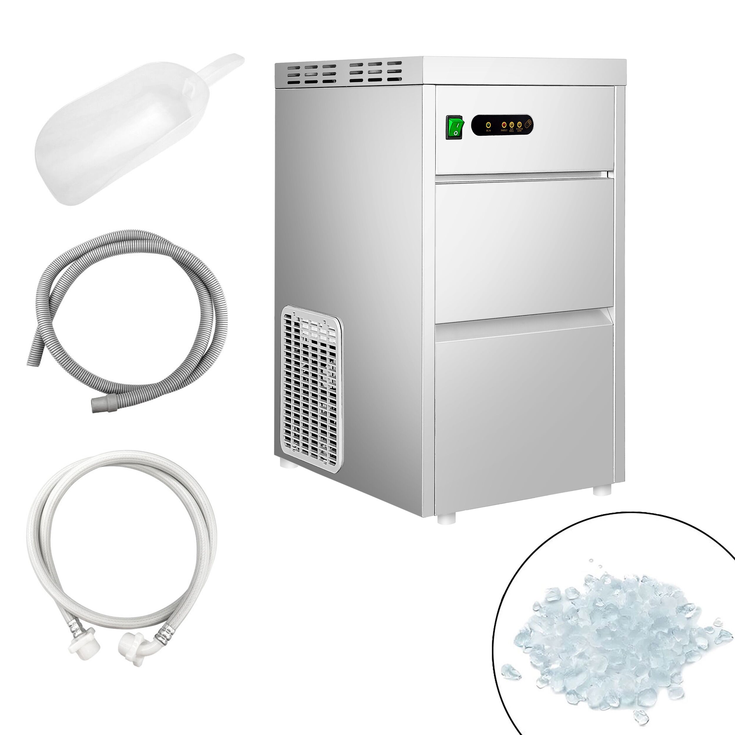 Machine à glace en grains - 50kg/24h