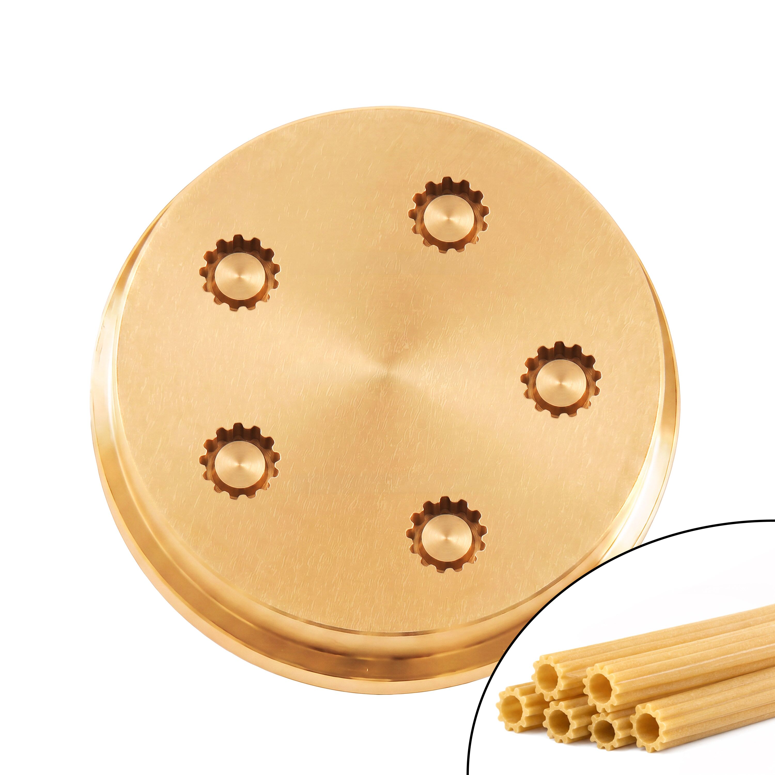 Brass Pasta Die (Bronze Finish) - Bucatini 8.5mm - for NMH13 - Ø58mm
