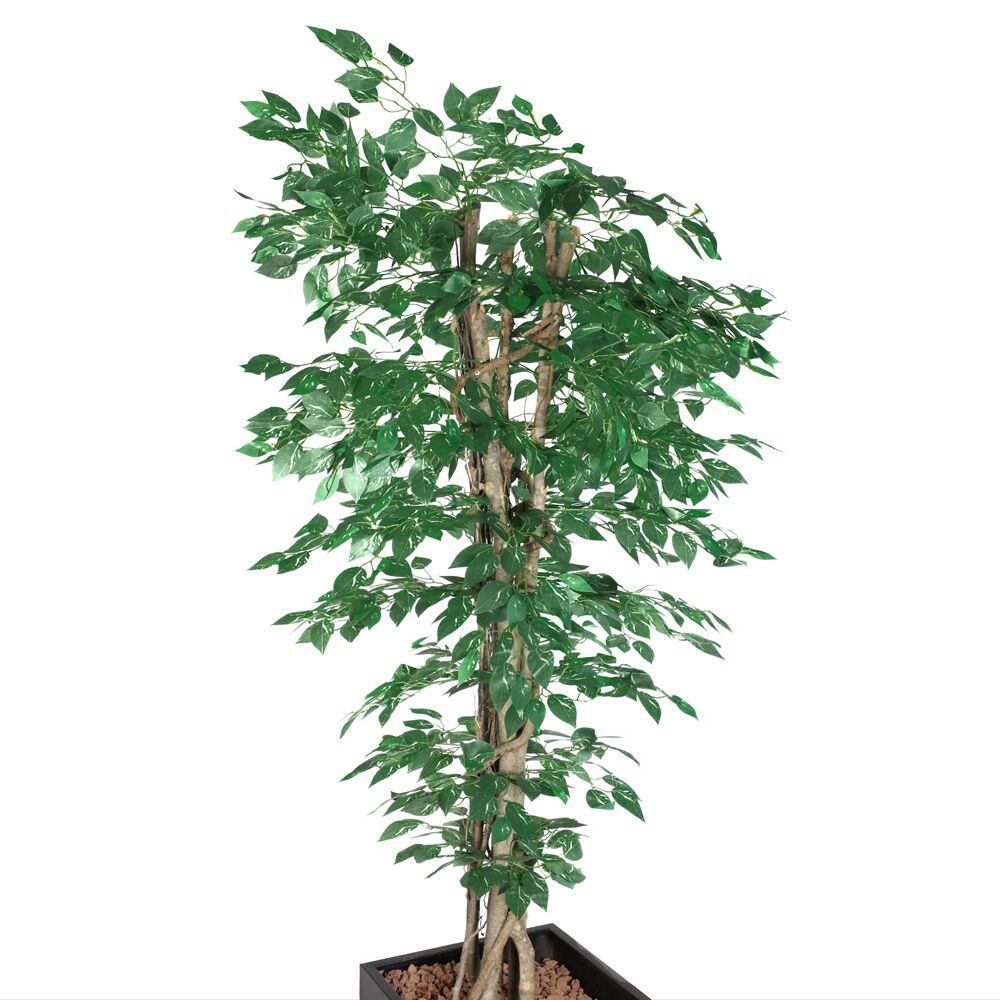 Árbol artificial "Ficus" - 210cm - con macetero
