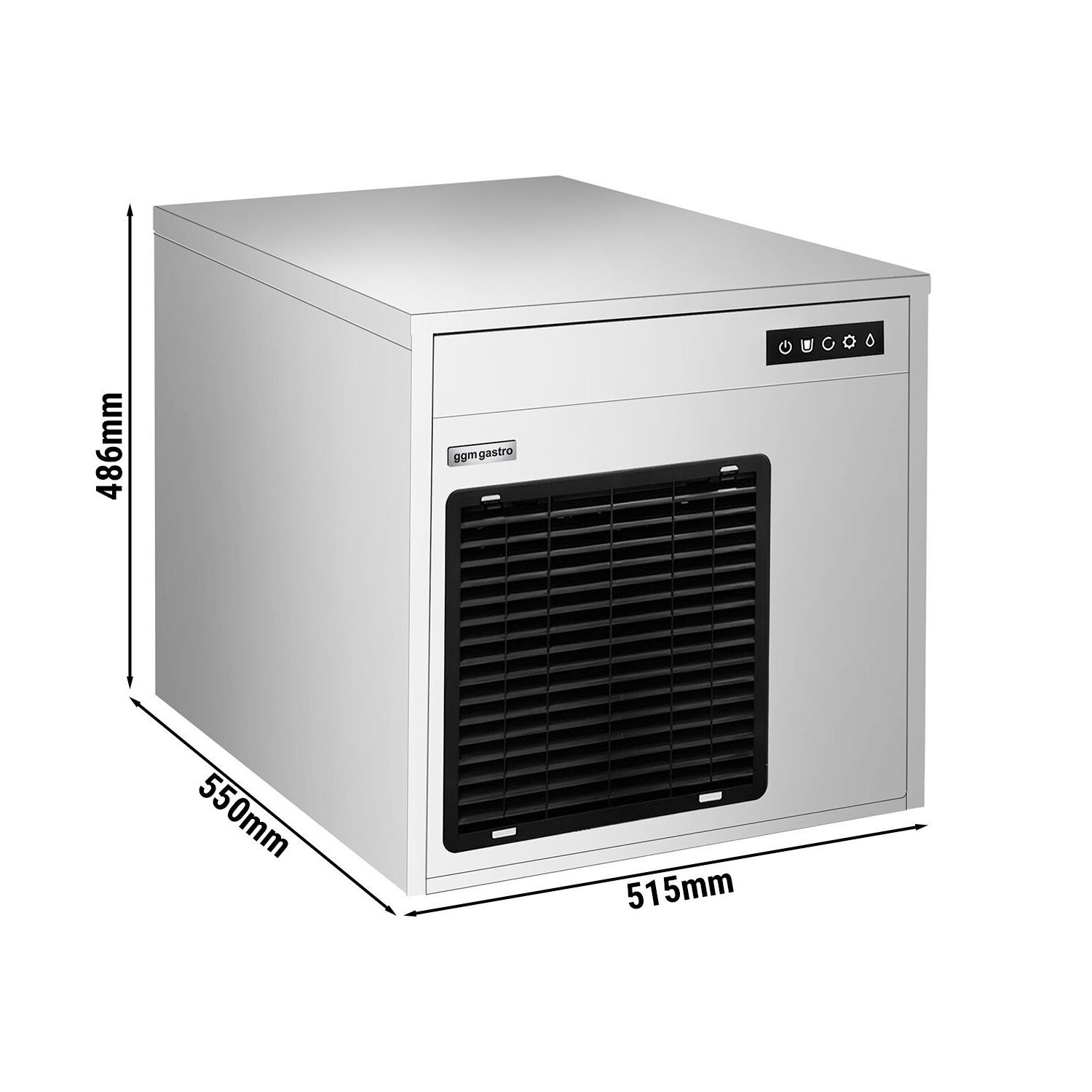 Machine à glace en grains - 220kg/24h