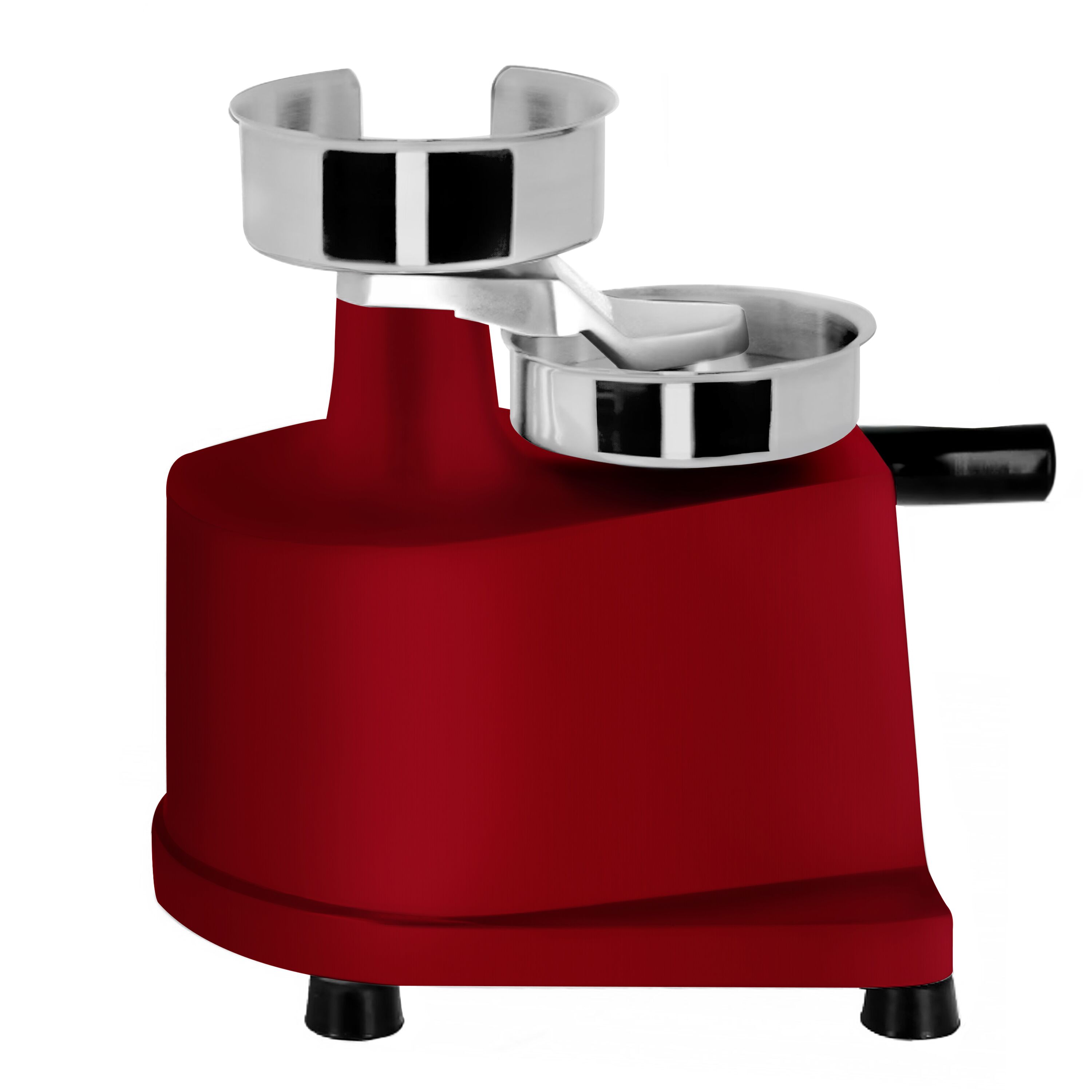Machine à hamburgers manuelle - Ø 100 mm - Rouge