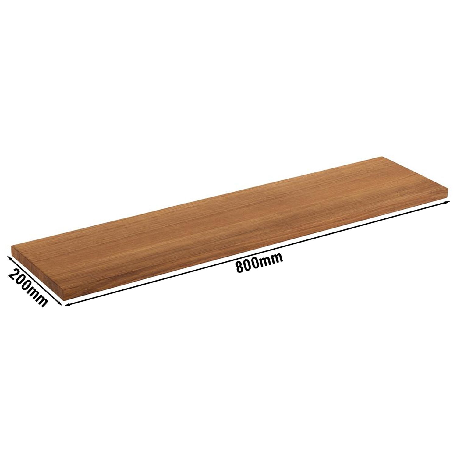 Planche de service - PERFECTO - Chêne huilé - 800x200mm