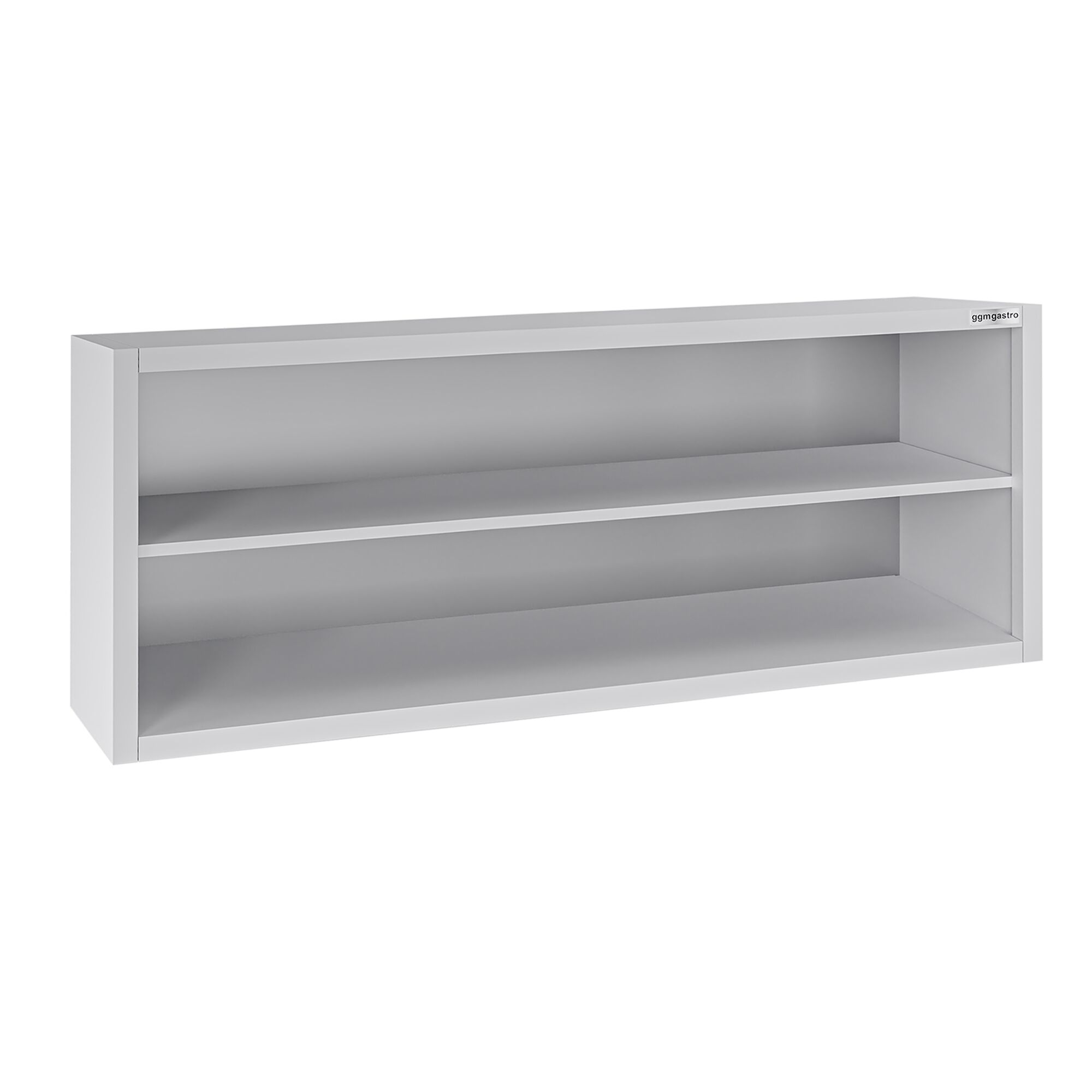 Armoire murale en acier inoxydable ECO - 1800x400mm - sans portes (ouvert) - 650mm de haut