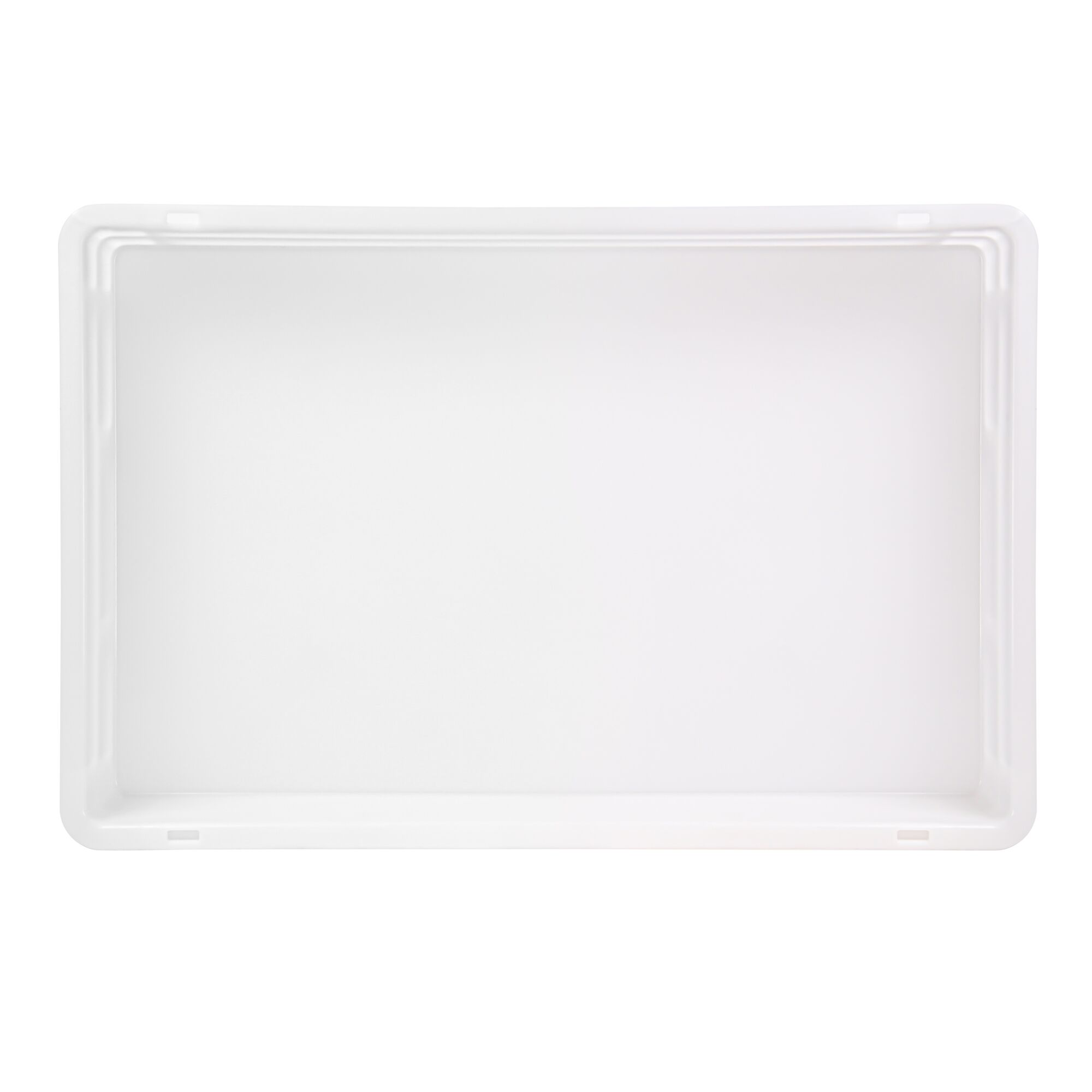 (16pcs) Bac à pâtons - 600x400mm - Hauteur: 70mm - Polypropylène - Blanc