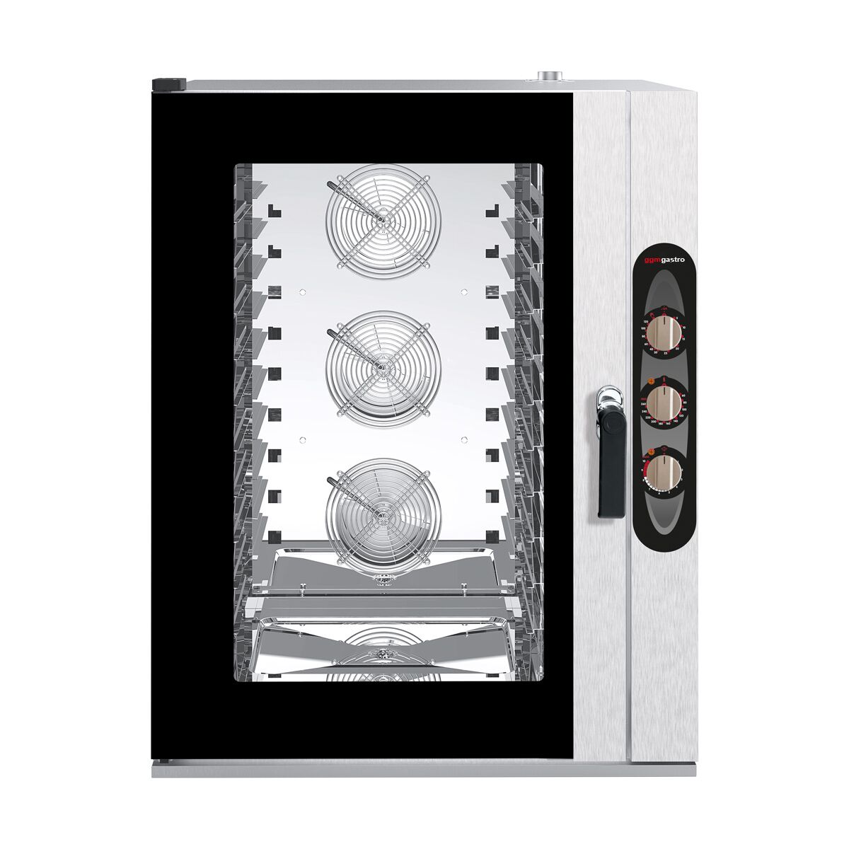Electric Commercial Combi Oven - Manual Controls - 12x GN 1/1 - incl. Mounting brackets