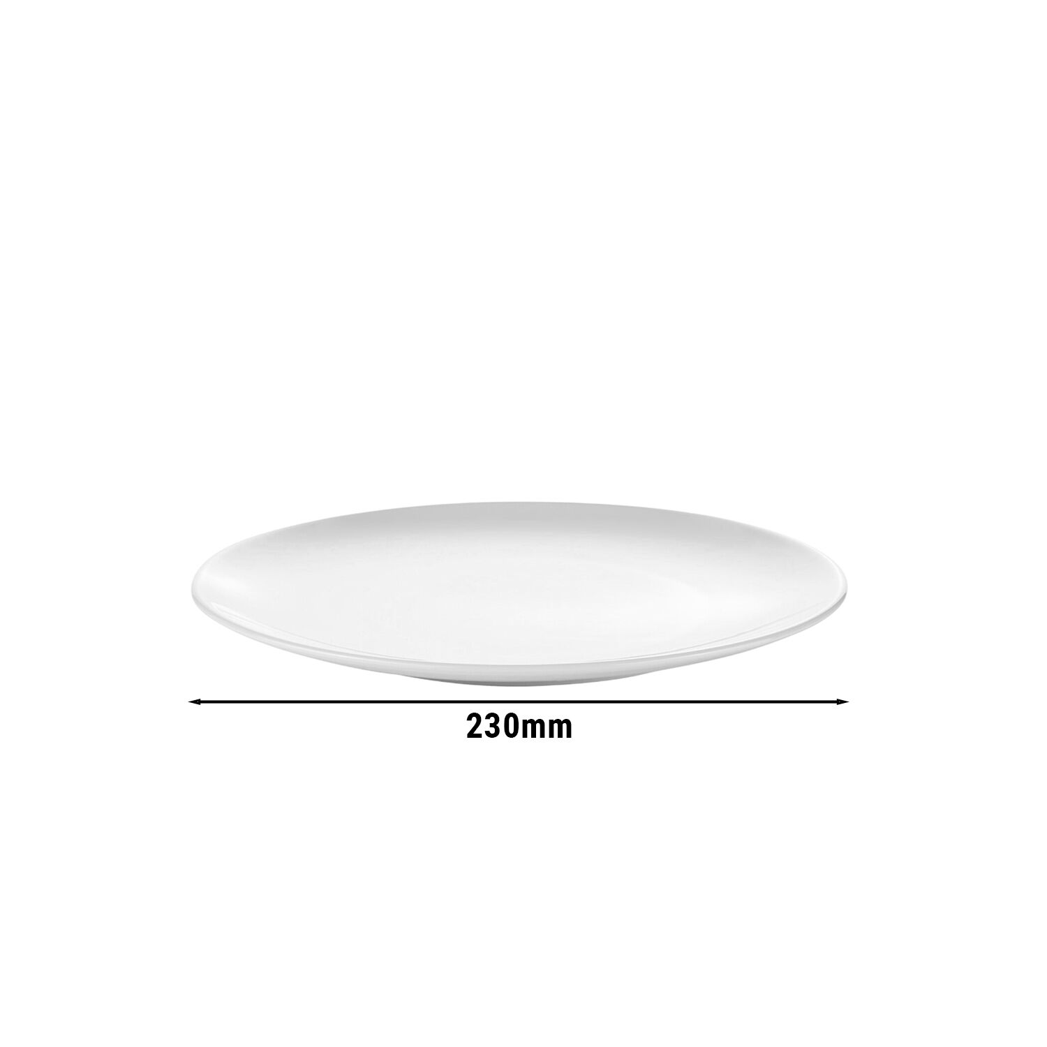 (6 pièces) WMF | BALANCE – Assiette coupe - plate – Ø 230 mm