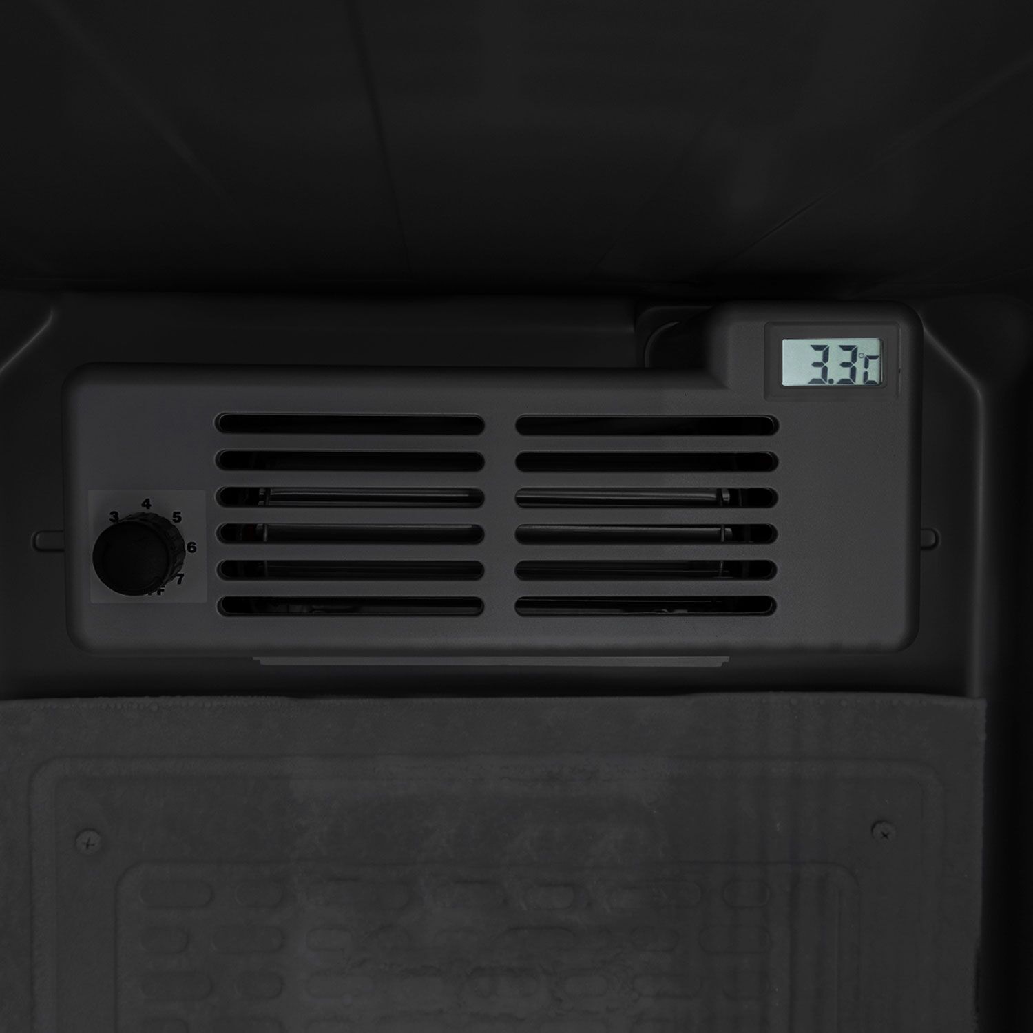 Vitrine réfrigérée à boissons - 345 litres - design sans cadre - avec 1 porte vitrée et éclairage LED coloré