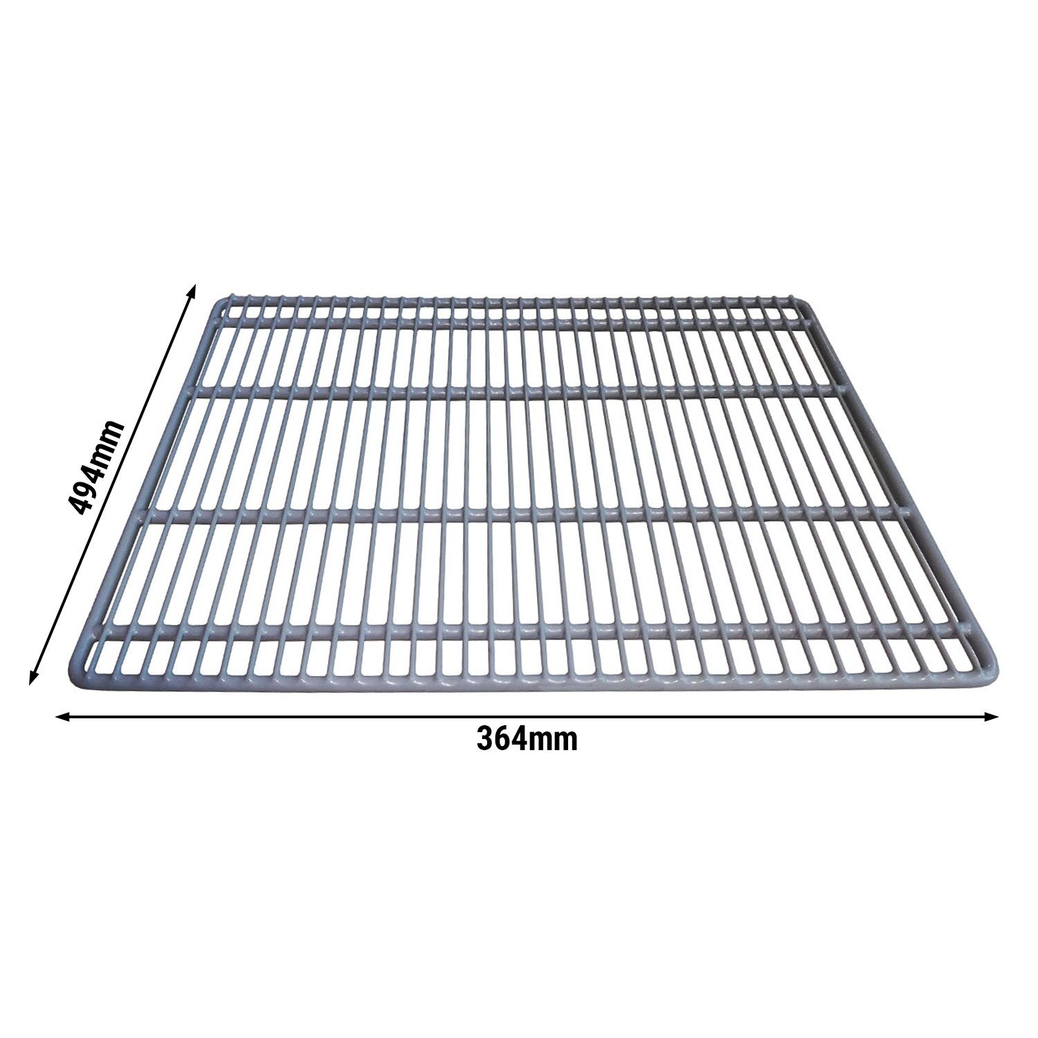 Grille plastifiée - Traverses en carbone - 490x365mm - pour BGKGFA2