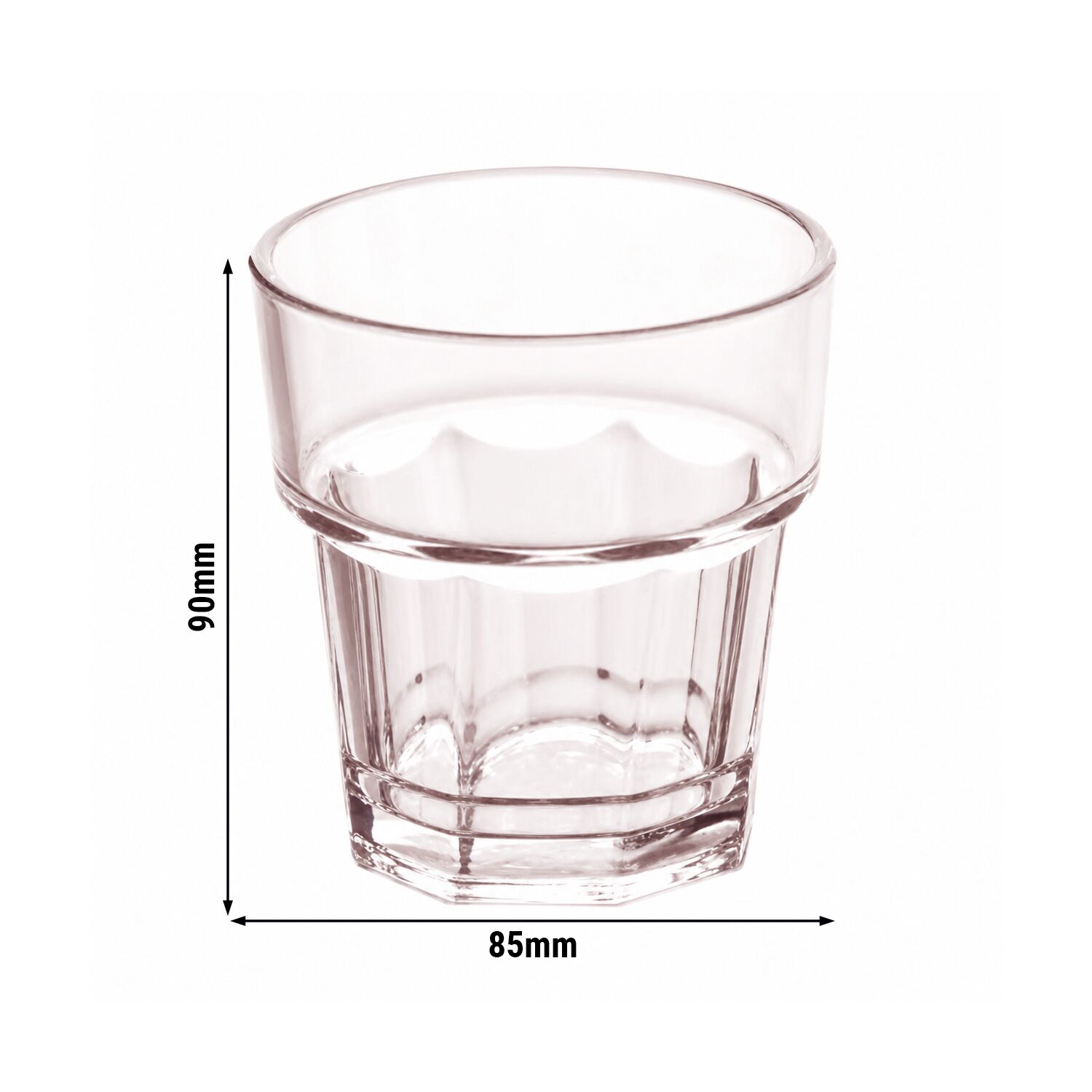 (50 Stück) Polycarbonatglas - Transparent - 200ml
