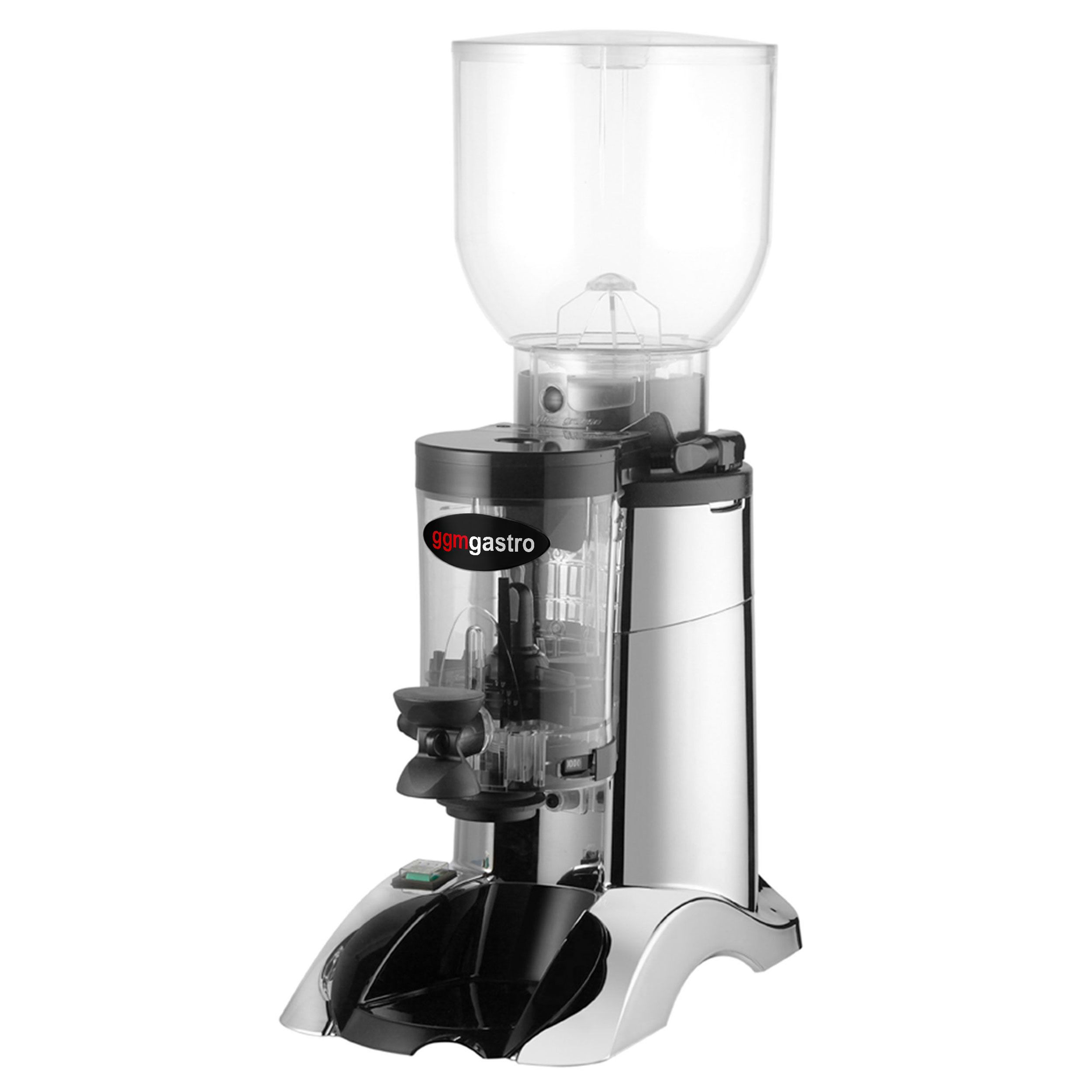 Moulin à café – 2 kg – 77 dB – Avec doseur – Argent